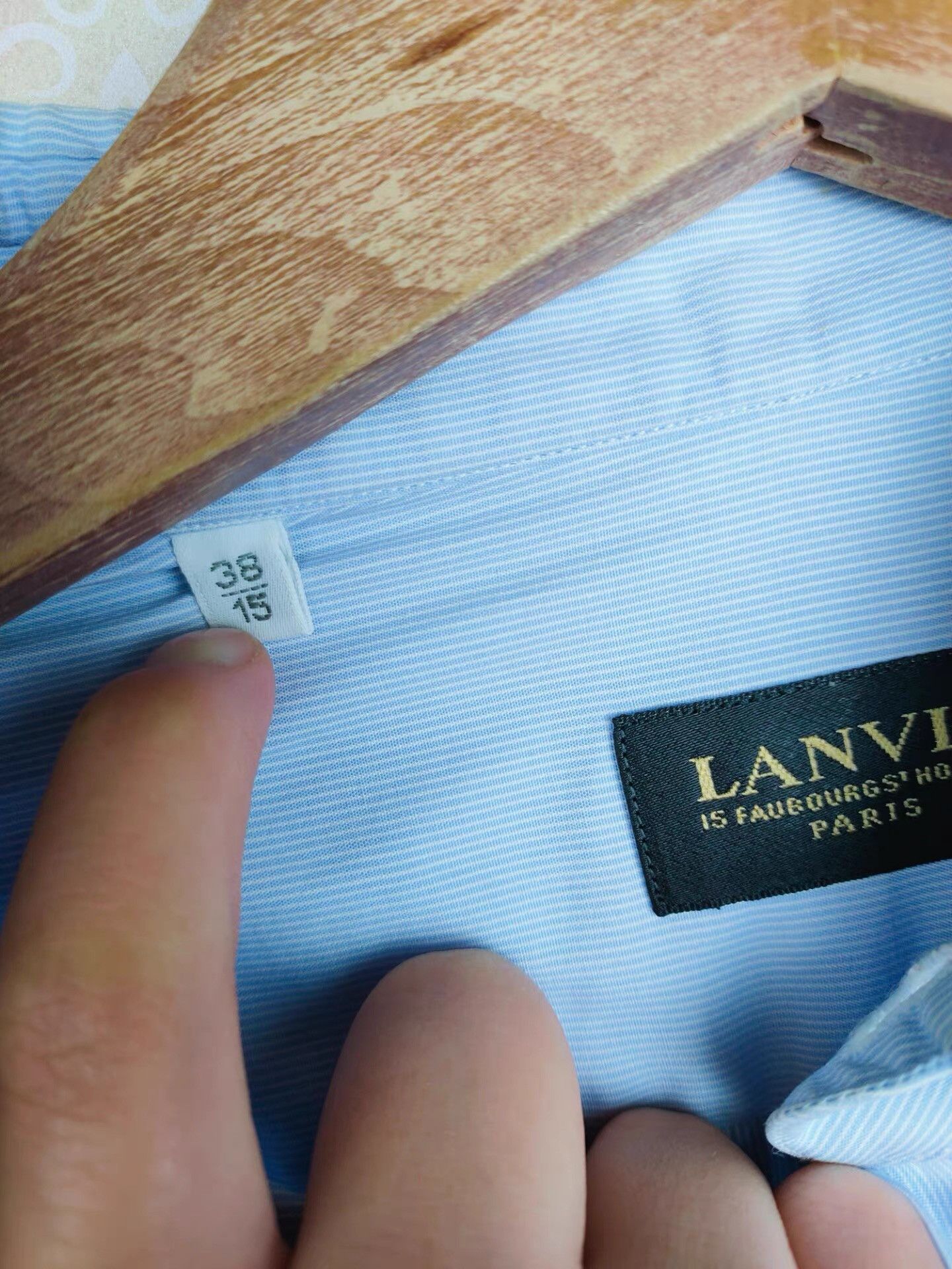 Lanvin Lanvin Men's Shirt K29 Size US M / EU 48-50 / 2 - 4 Thumbnail