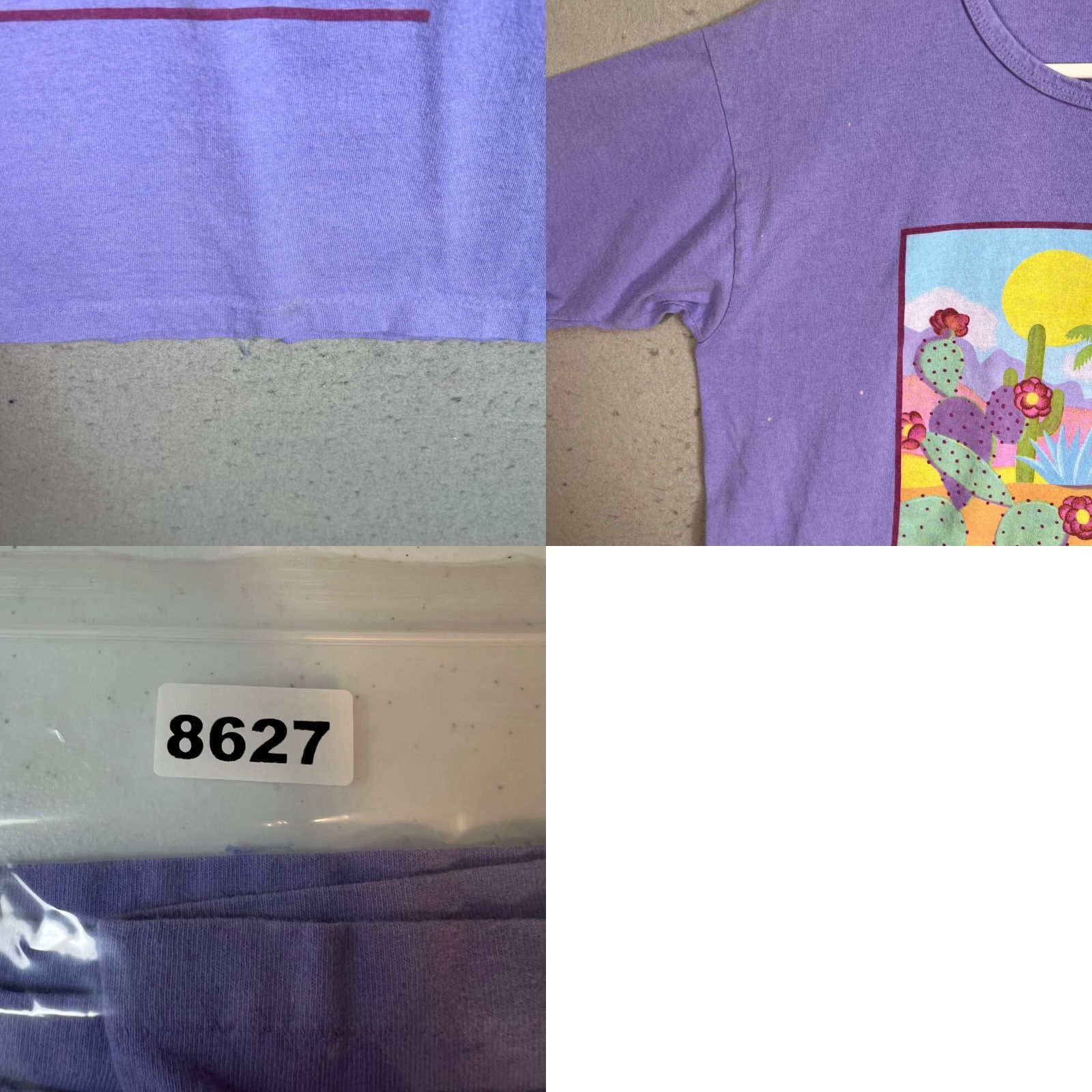 Anvil VINTAGE Anvil T-Shirt Women Purple 100% Cotton L Adult Womens Large Vintage Shirt 90s Concert Arizona Sun Purple T-Shirt Womens L Size L / US 10 / IT 46 - 8 Thumbnail