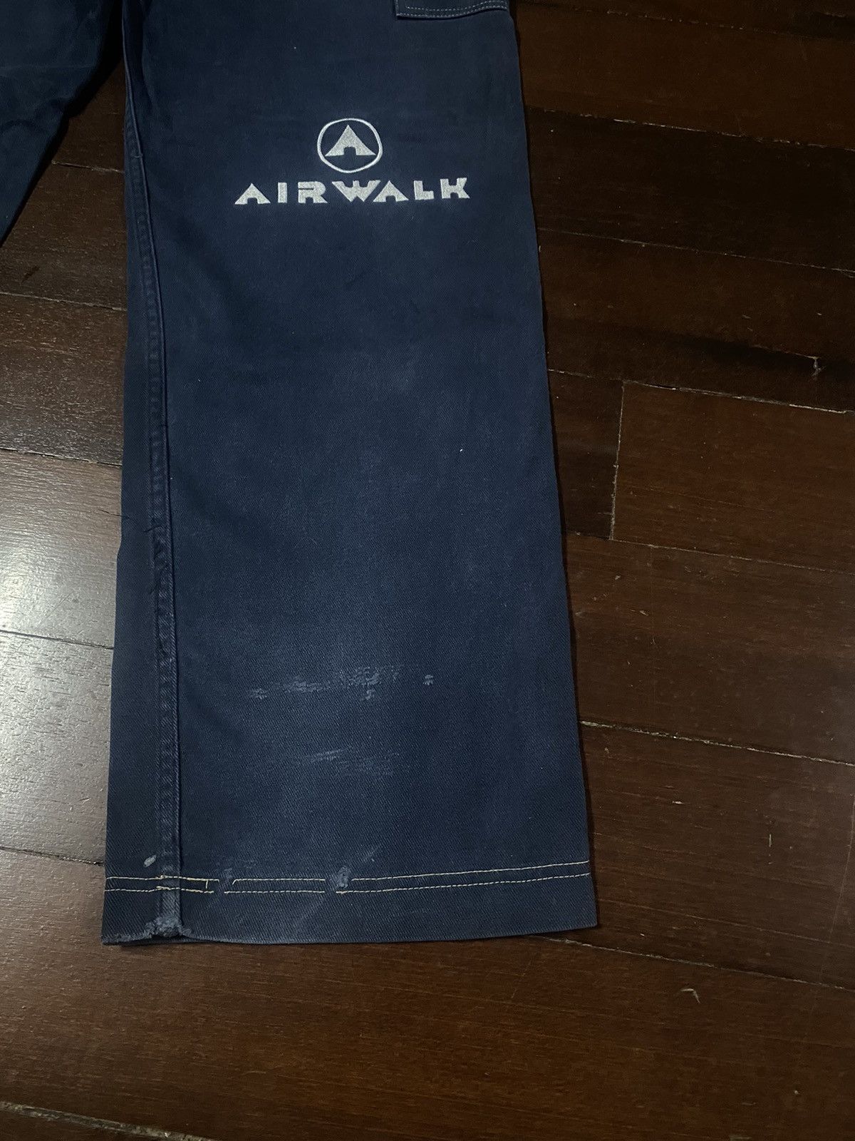 Powell Peralta FIRE 🔥VINTAGE 80s AIRWALK SKATE carpenter workwear skater B1 Size US 33 - 10 Thumbnail