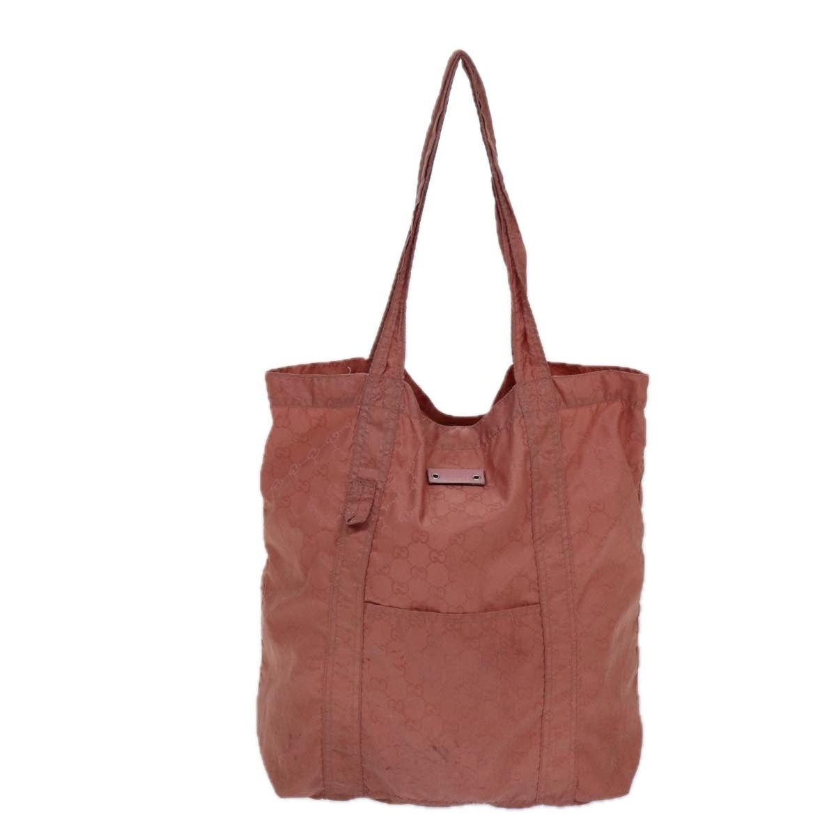 Gucci GUCCI GG Canvas Tote Bag Pink Size ONE SIZE - 2 Thumbnail