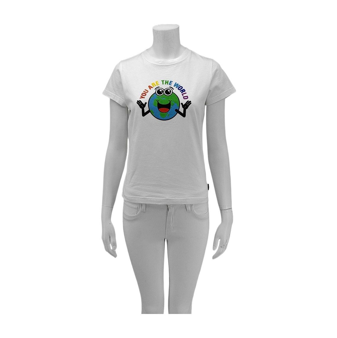 Balenciaga Balenciaga You Are The World T-Shirt Size S Size S / US 4 / IT 40 - 1 Thumbnail