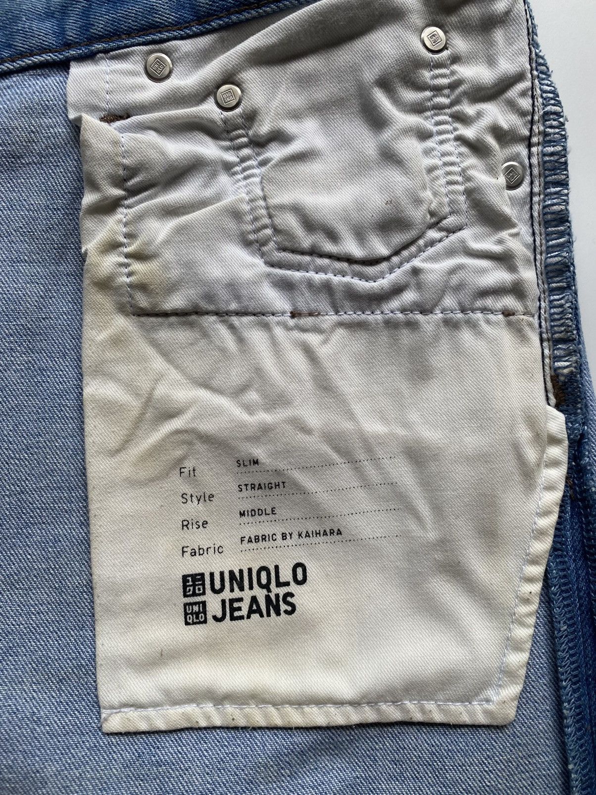 Uniqlo UNIQLO JEANS FABRIC BY KAIHARA Size US 29 - 6 Thumbnail