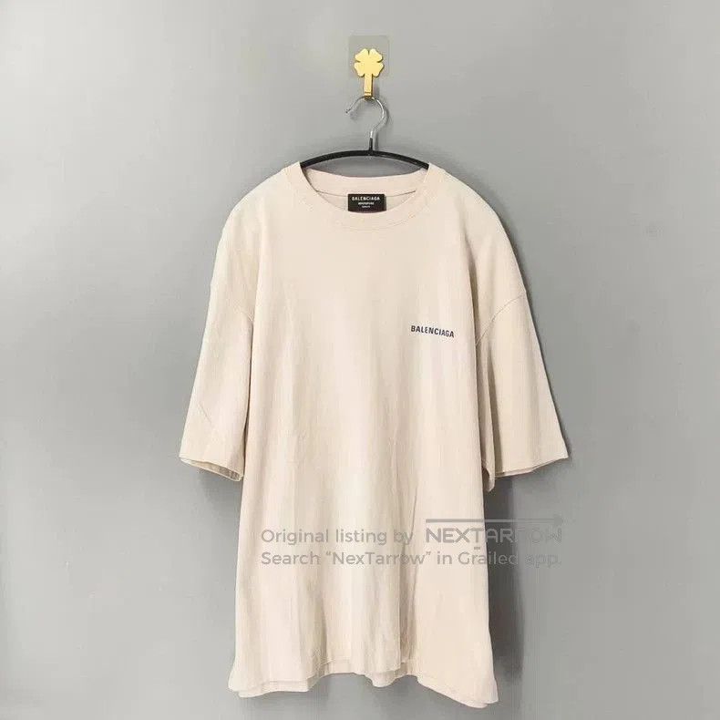Balenciaga Balenciaga Back Logo Short Sleeve Tee. Size US S / EU 44-46 / 1 - 1 Thumbnail