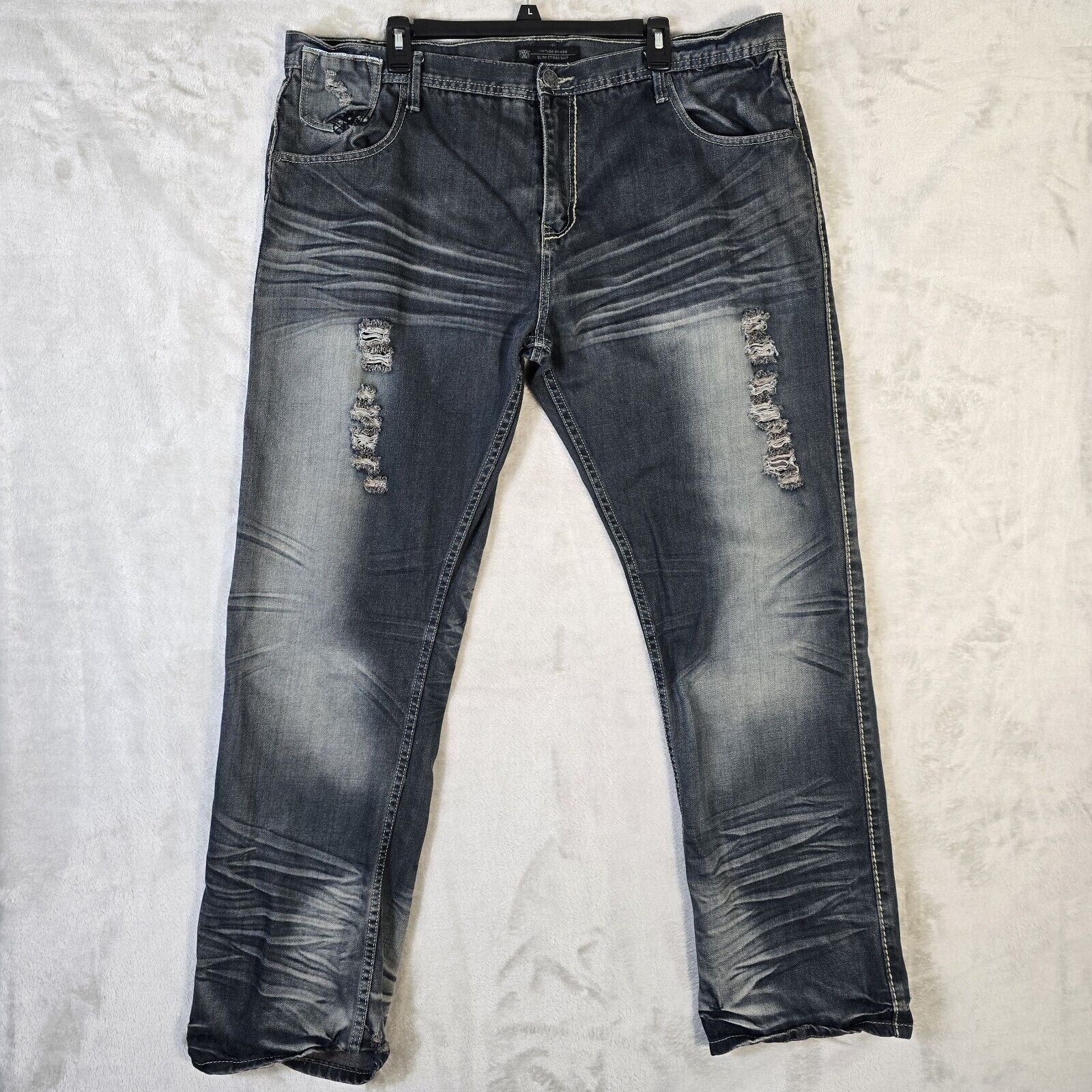 Vintage Vintage Brass Slim Straight Jeans Men's Size 42x34 Y2K Size US 42 / EU 58 - 5 Thumbnail