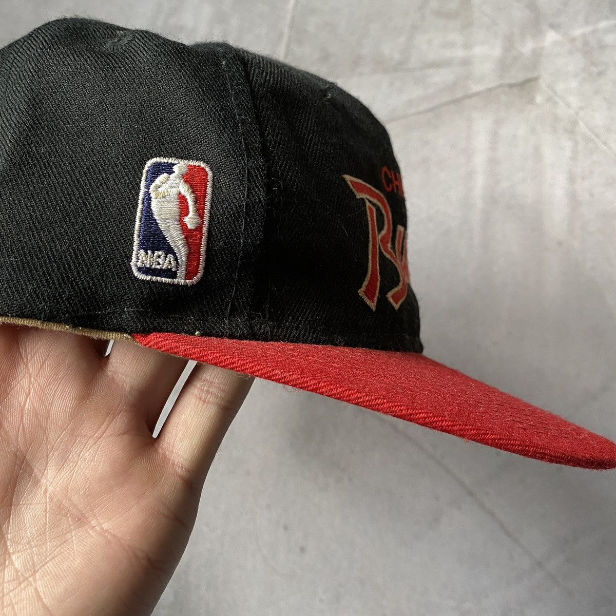 NBA × Sports Specialties × Vintage vintage 90s Chicago Bulls Script Snapback Cap Dline Y2K Hat Size ONE SIZE - 2 Thumbnail