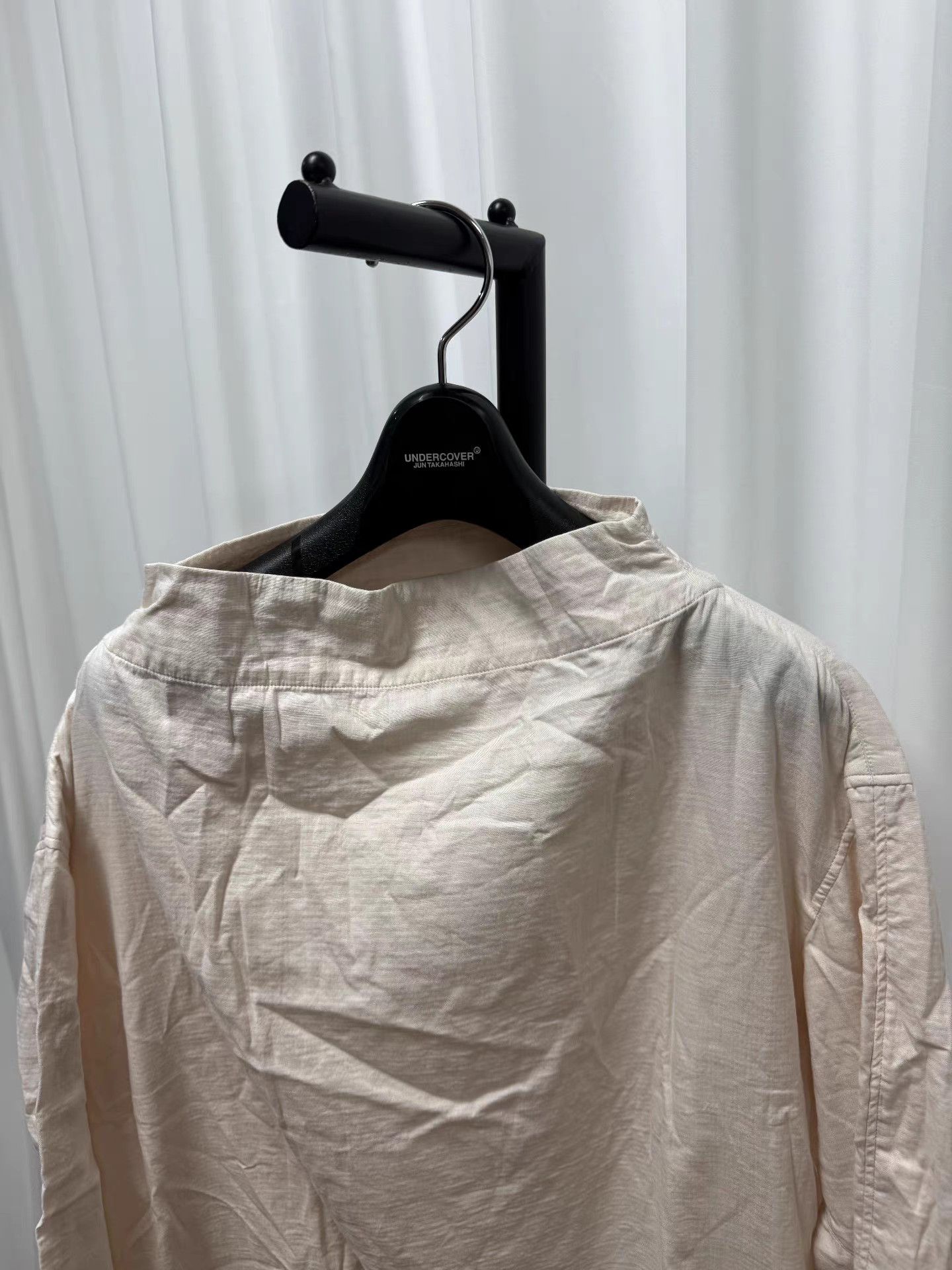 Issey Miyake Issey Miyake Lace-Up Mock Neck Sweatshirt K20 Size US M / EU 48-50 / 2 - 3 Thumbnail