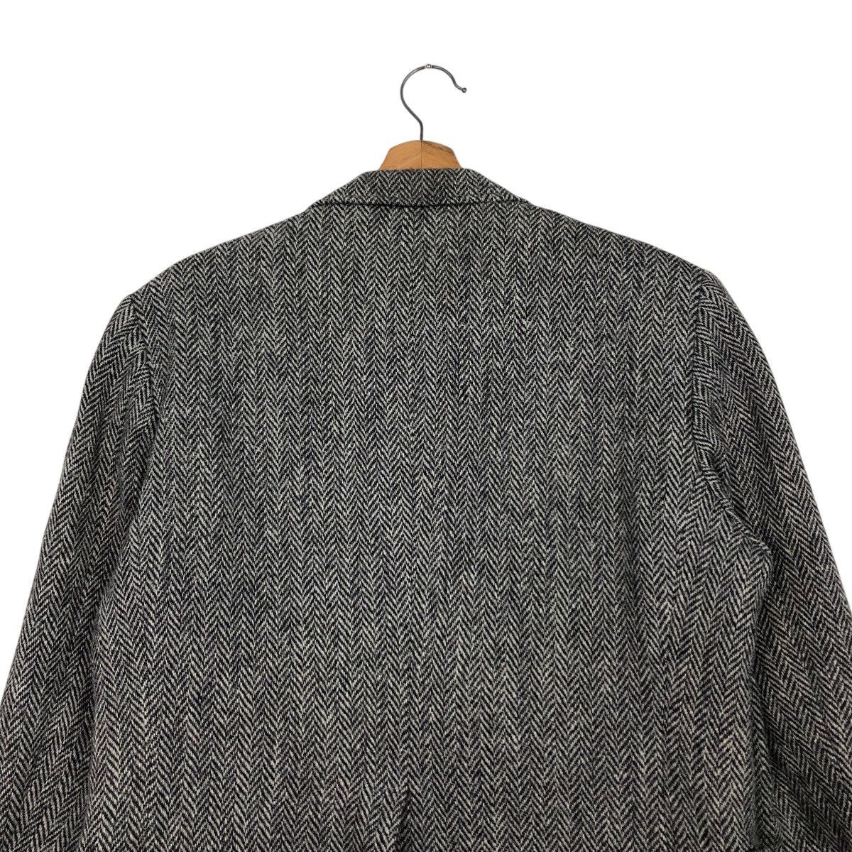 Harris Tweed 📌Vintage Wool Herringbone Jacket Harris Tweed Double Breast Size US M / EU 48-50 / 2 - 10 Thumbnail