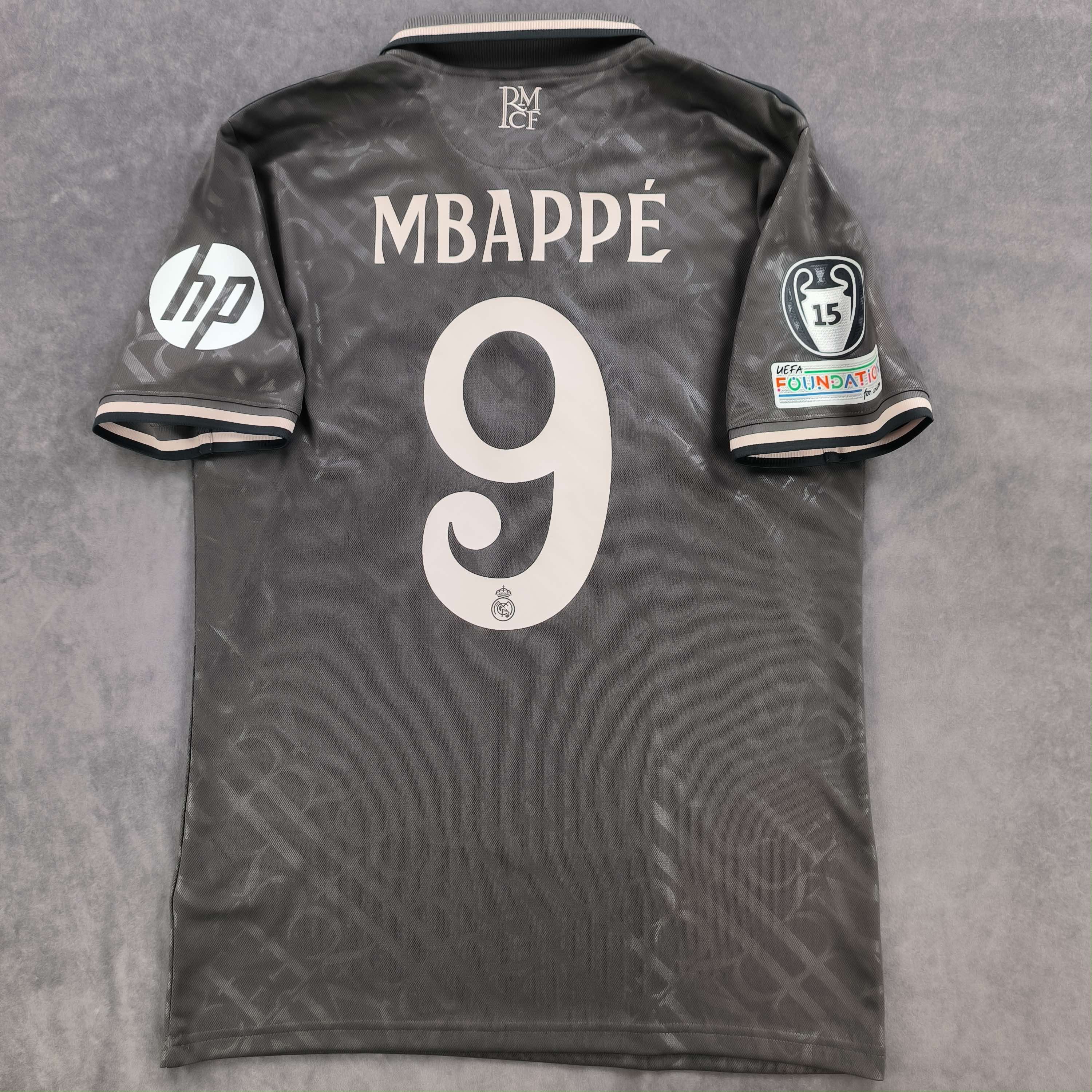 Adidas NEW Real Madrid 2024-25 third UCL Mbappe football jersey S Size US S / EU 44-46 / 1 - 1 Thumbnail