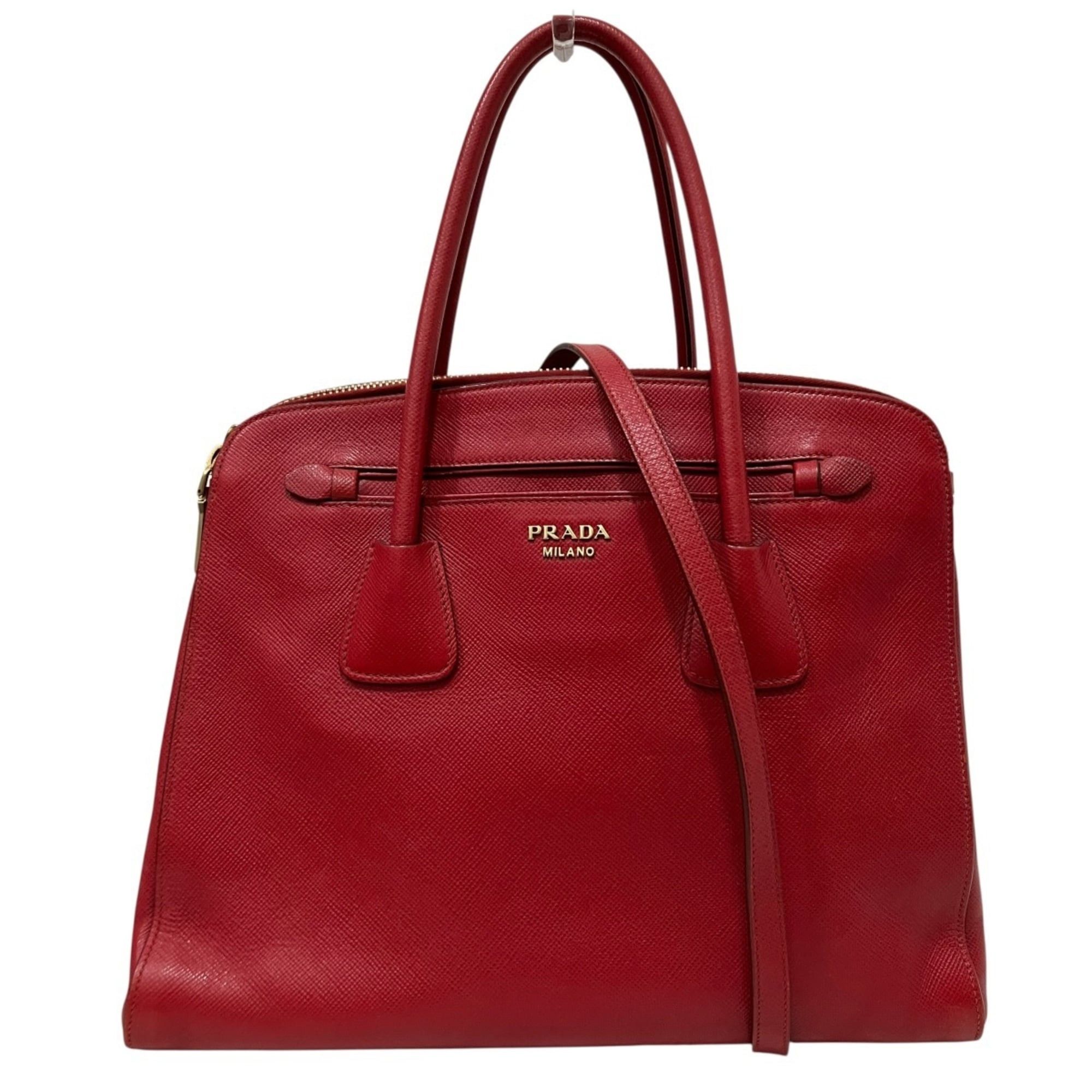 Prada Prada Shoulder Bag Leather Size ONE SIZE - 1 Thumbnail