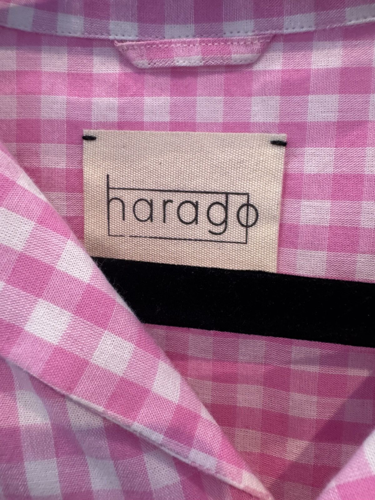 HARAGO Hand madd short sleeve button down Size US L / EU 52-54 / 3 - 2 Thumbnail