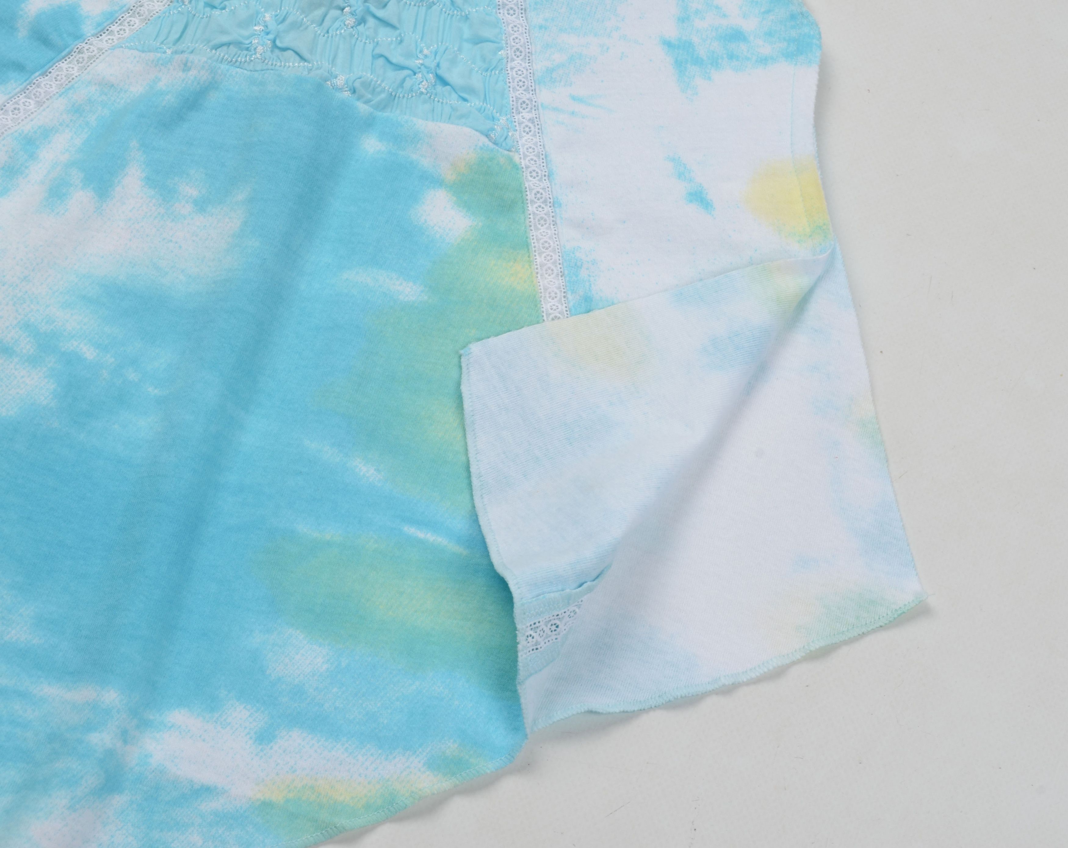 Custo Barcelona × Designer × Vintage Vintage Custo Barcelona Y2K Cottagecore Fairy Blue Top Size S / US 4 / IT 40 - 6 Thumbnail