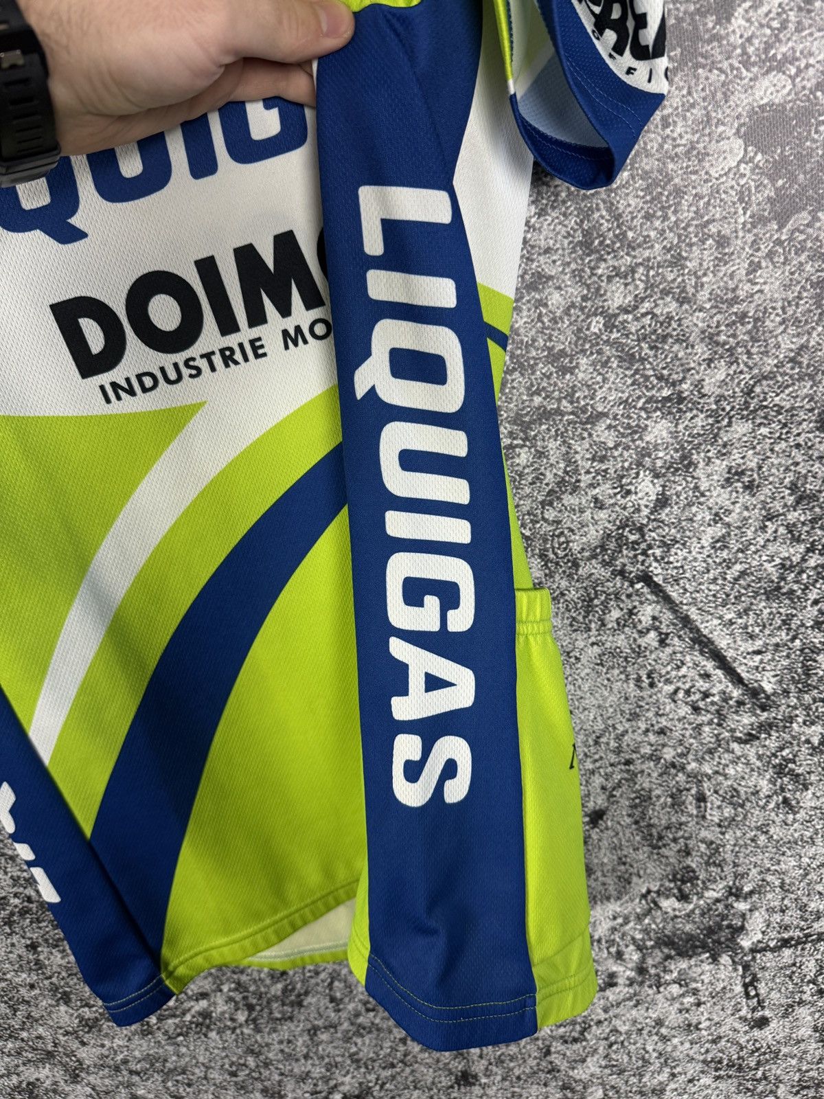 Other Nalini 1/4 Zip Cycling Jersey Liquigas Bike Shirt Size 5 Size US L / EU 52-54 / 3 - 7 Thumbnail