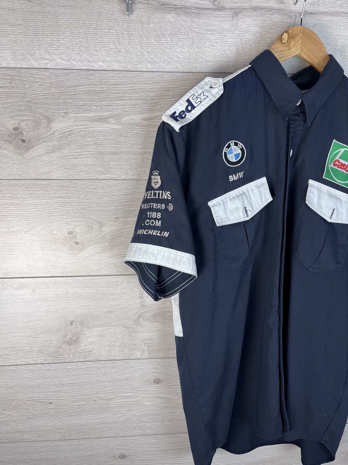 BMW Mens Vintage Racing T-Shirt BMW size L Size US L / EU 52-54 / 3 - 2 Thumbnail