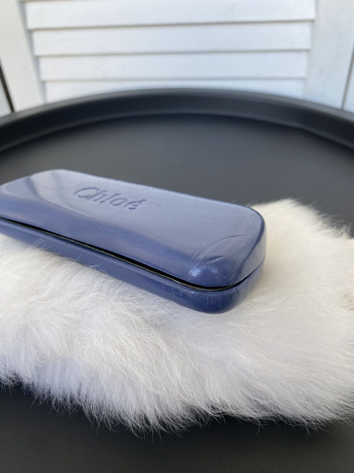 Chloe × Vintage Vintage Chloe Case From Sunglasses Blue Y2K Size ONE SIZE - 6 Thumbnail