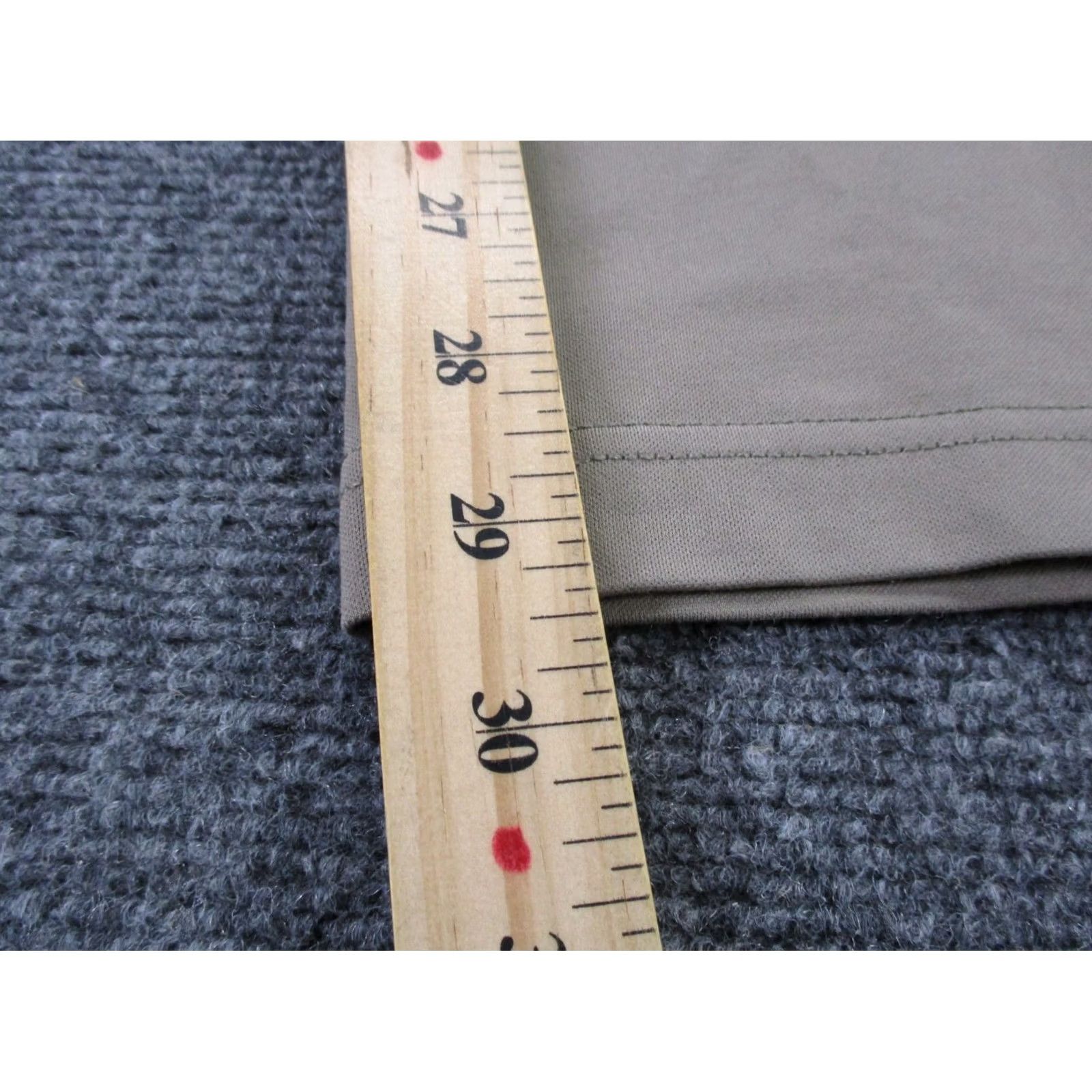 Vintage BYLT Pants Mens 31 Beige Chino Everyday Pant 2.0 Slim Straight Stretch Taupe Beige Size US 31 - 4 Thumbnail