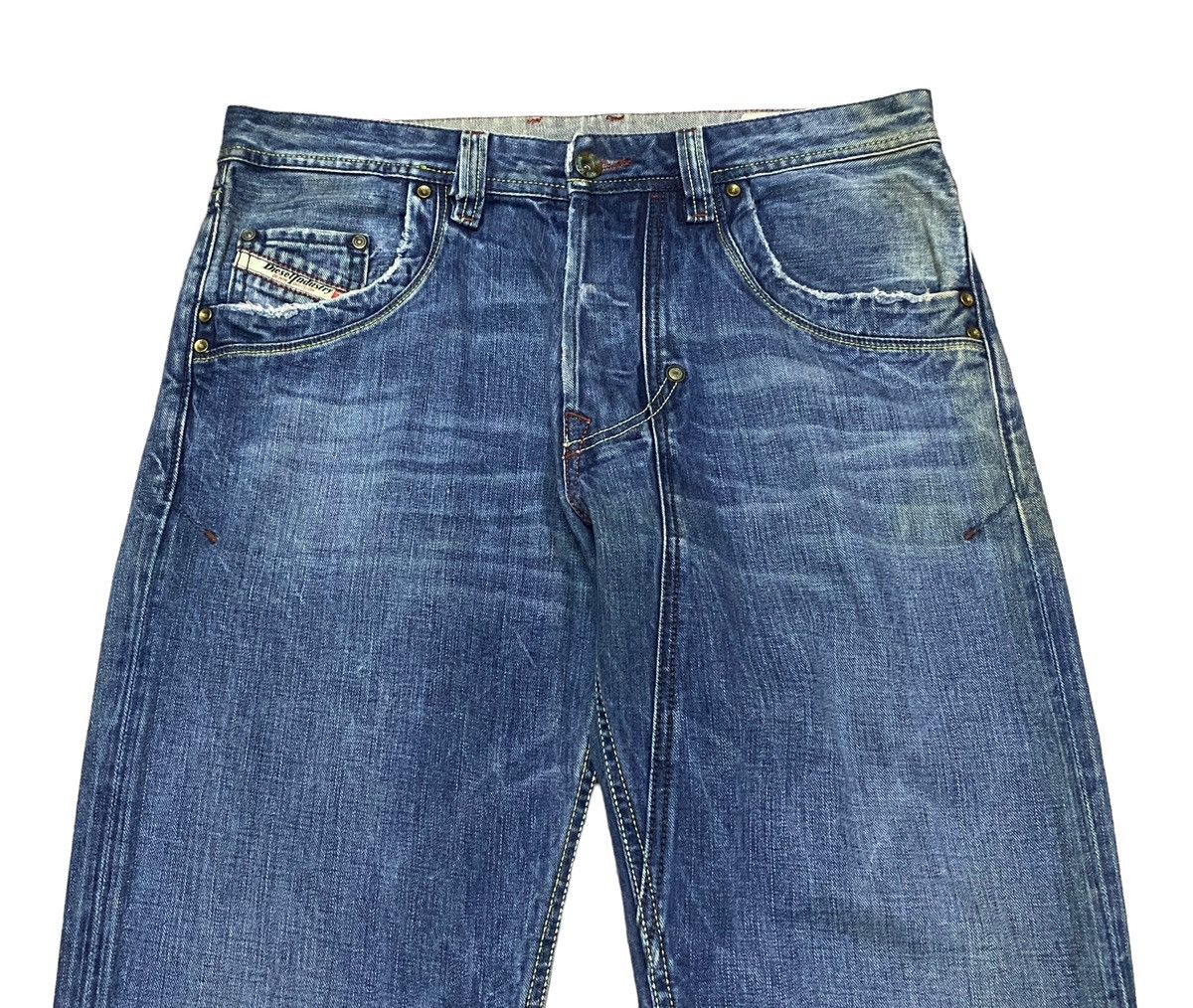 Diesel × If Six Was Nine Rare Design Vintage Brand Diesel Jeans 1990s Size US 31 - 3 Thumbnail