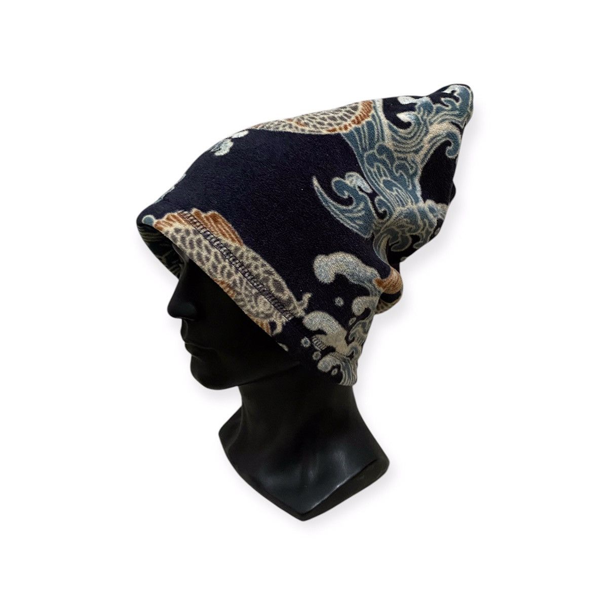 Japanese Brand Japanese Brand Rare Design Neck Gaiter Beanie Hat Size ONE SIZE - 1 Thumbnail