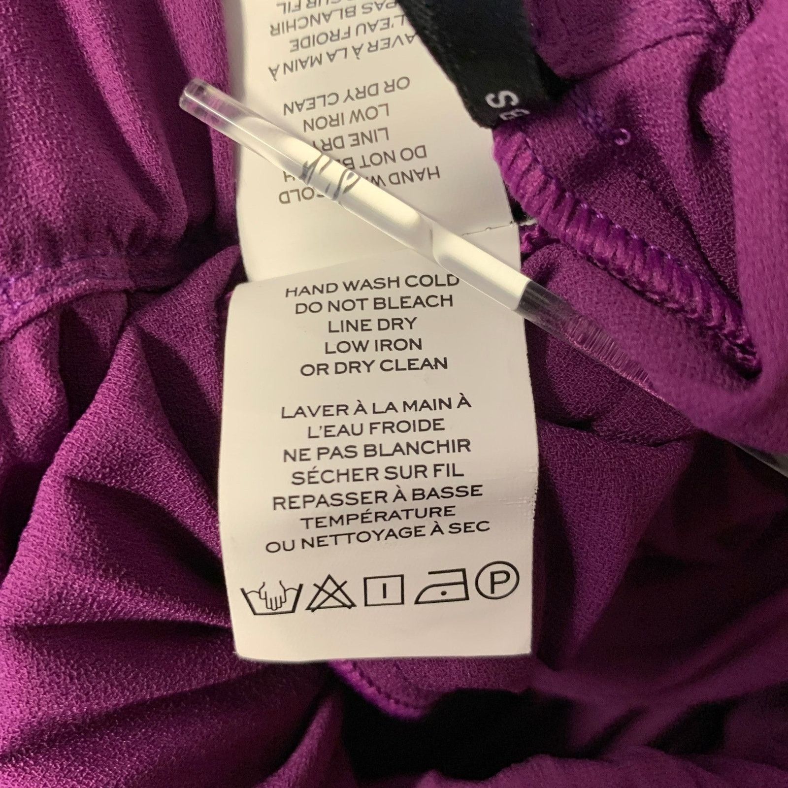 Marc Jacobs MARC JACOBS Size M Purple Polyester Pleated Skirt Size 32" / US 10 / IT 46 - 6 Thumbnail