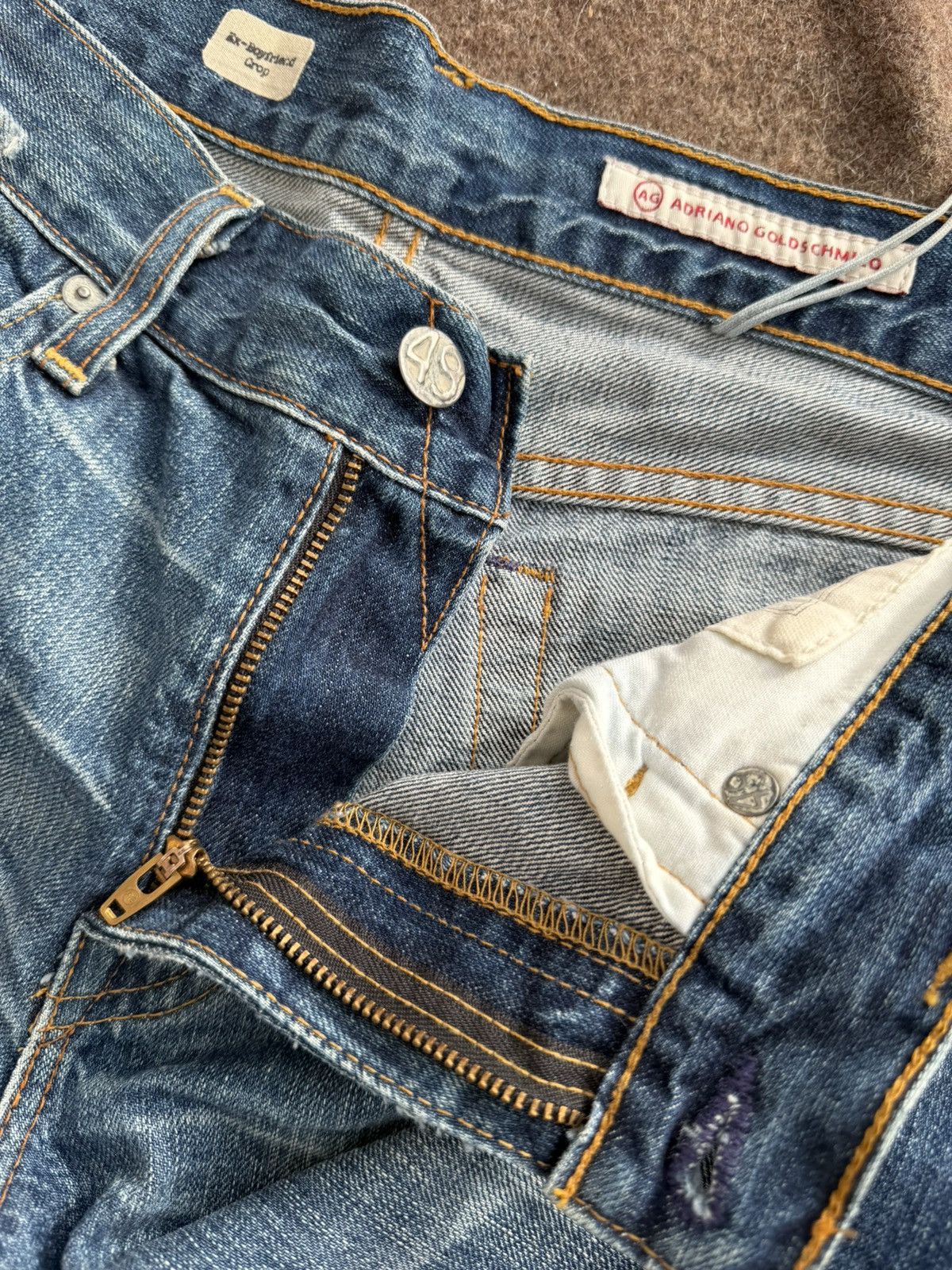 AG Adriano Goldschmied AG Adriano Goldschmied Distressed Jeans Size US 29 - 7 Thumbnail