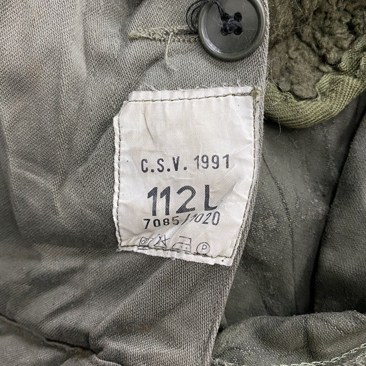 Vintage Vintage 90s C.S.V. 1991 112L Army Soldier Khaki Hooded Parka Size US XXL / EU 58 / 5 - 8 Thumbnail