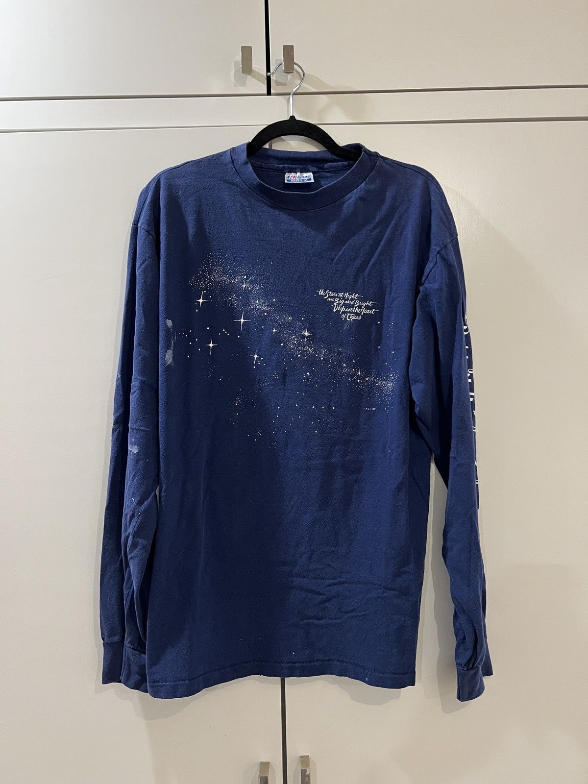 Vintage “Deep in the Heart of Texas” Long Sleeve T-Shirt