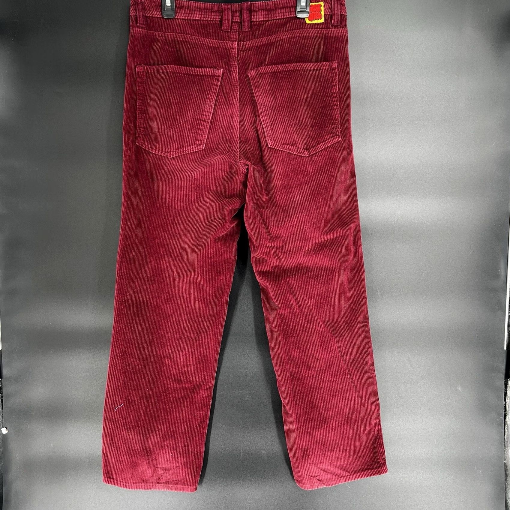 Empyre EMPYRE Relax Maroon Corduroy Pants Men 32 x 30 Slim? Relaxed Fit 5-Pocket Red Corduroy Tapered Inseam 30 Size US 32 / EU 48 - 6 Thumbnail