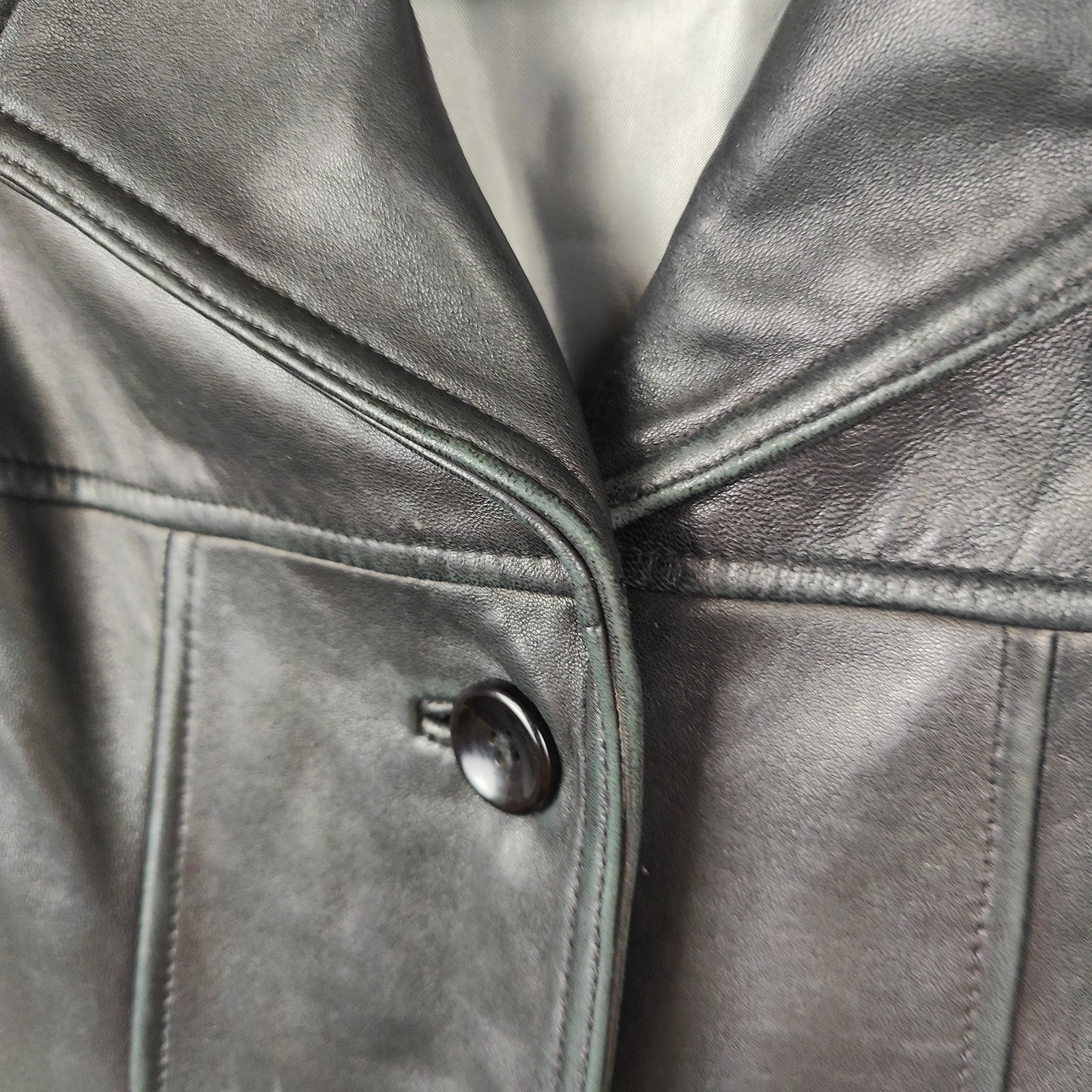 Other Vintage 90s Beyond Sport California Leather Jacket Small Size S / US 4 / IT 40 - 4 Thumbnail