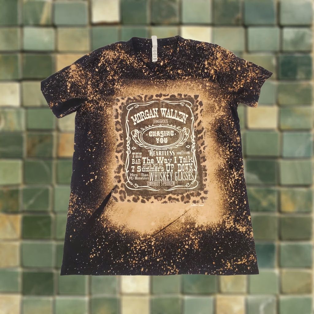 Vintage Morgen Wallen Country Music Festival Concert T Tee Shirt Sz Medium V Neck Size US M / EU 48-50 / 2 - 1 Thumbnail