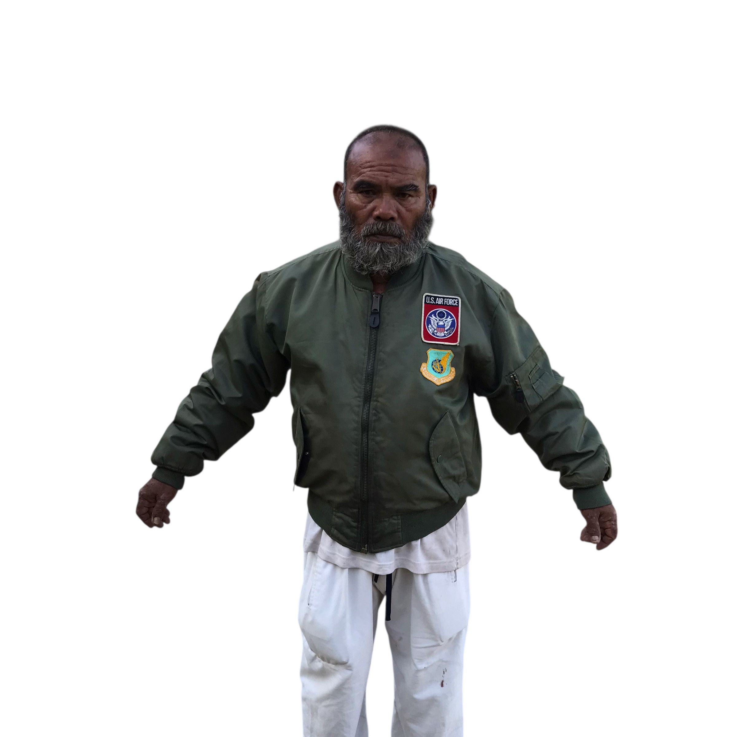 Avirex Rare Vintage Us Air Force Ma1 Bomber Jacket / Large size Size US L / EU 52-54 / 3 - 14 Thumbnail