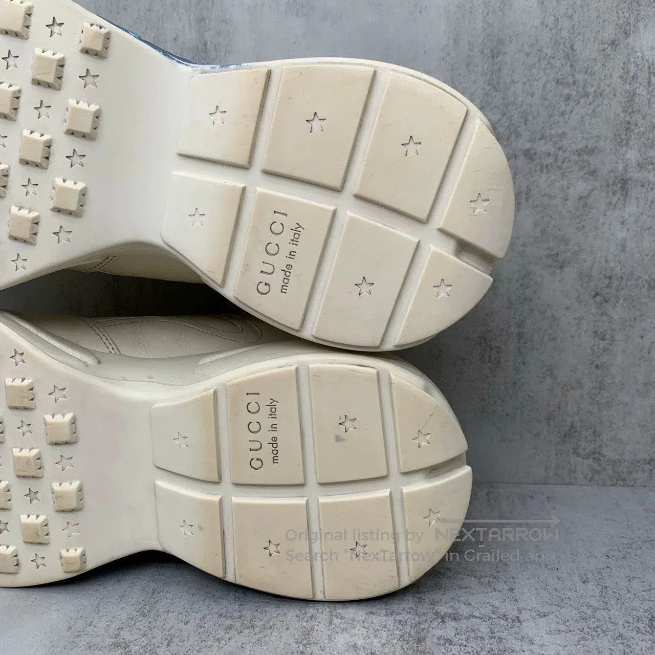 Gucci Gucci Ivory Wave Dad Sneakers. Size US 7 / EU 40 - 9 Thumbnail