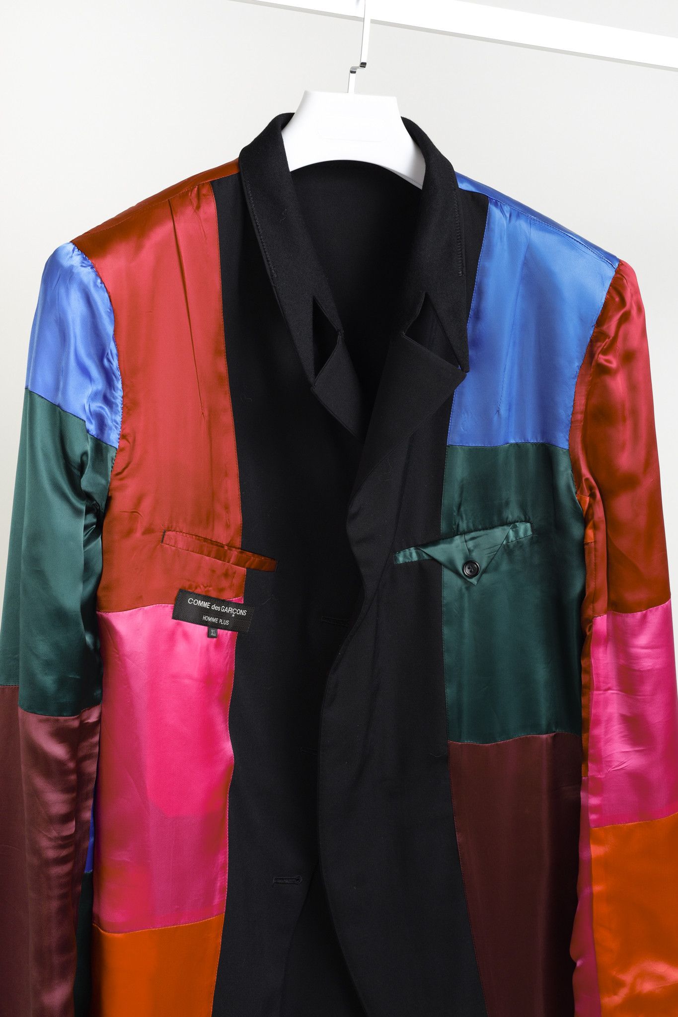 Comme des Garcons Homme Plus Comme Des Garcons Homme Plus 2017 Black Multi-Colour Blazer Size 54L - 5 Thumbnail