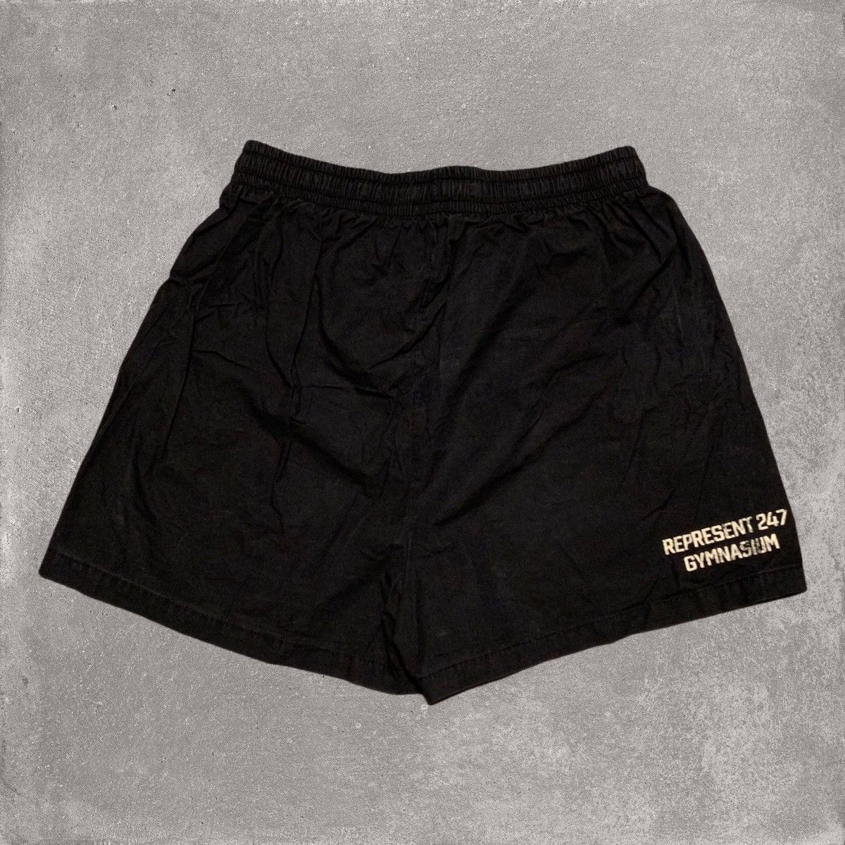 Represent Clo. Represent XS Shorts 247 Gymnasium Black Bottoms Size US 30 / EU 46 - 2 Thumbnail