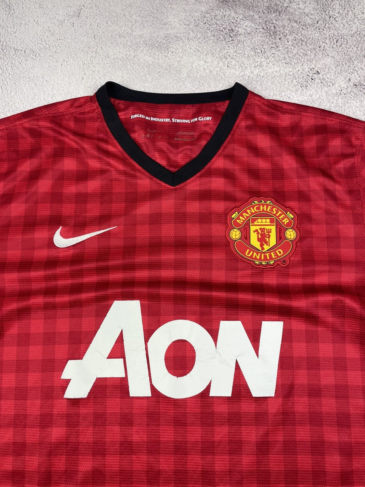 Vintage Nike MANCHESTER UNITED 2012 2013 Home Jersey Football Red Size US S / EU 44-46 / 1 - 3 Thumbnail