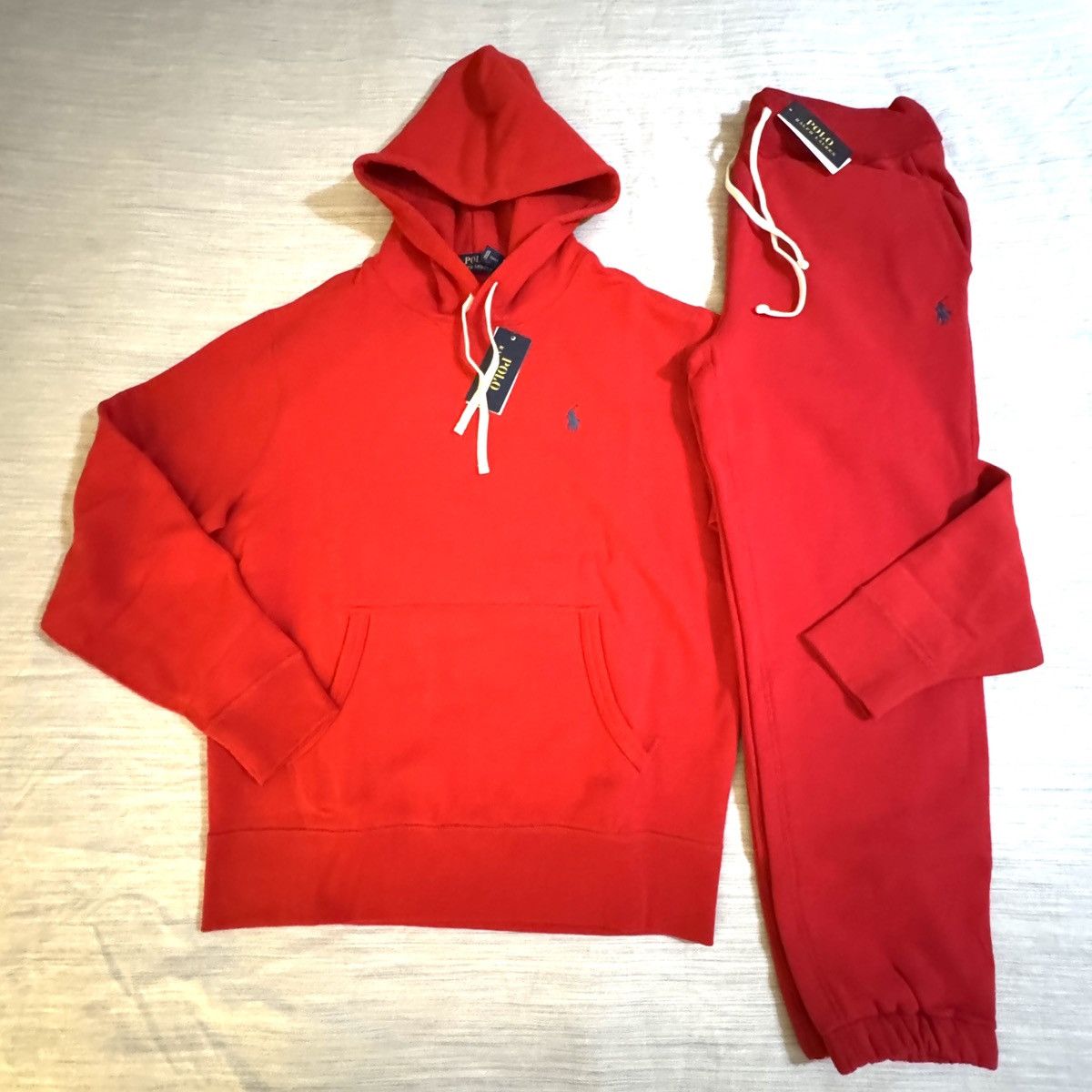 Polo Ralph Lauren Polo Ralph Lauren RL Fleece Sweatsuit 🔥 Size US L / EU 52-54 / 3 - 4 Thumbnail
