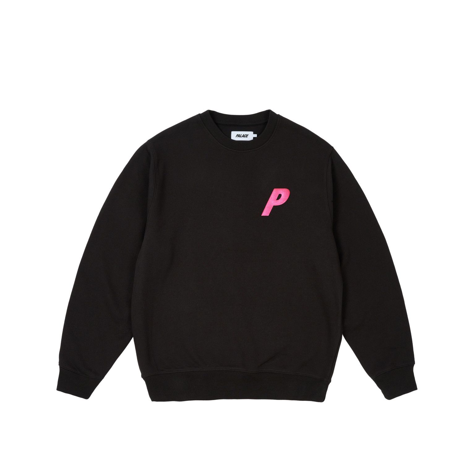 Palace Palace P3 Glitter Crew - Black/Pink Size US XXL / EU 58 / 5 - 2 Thumbnail