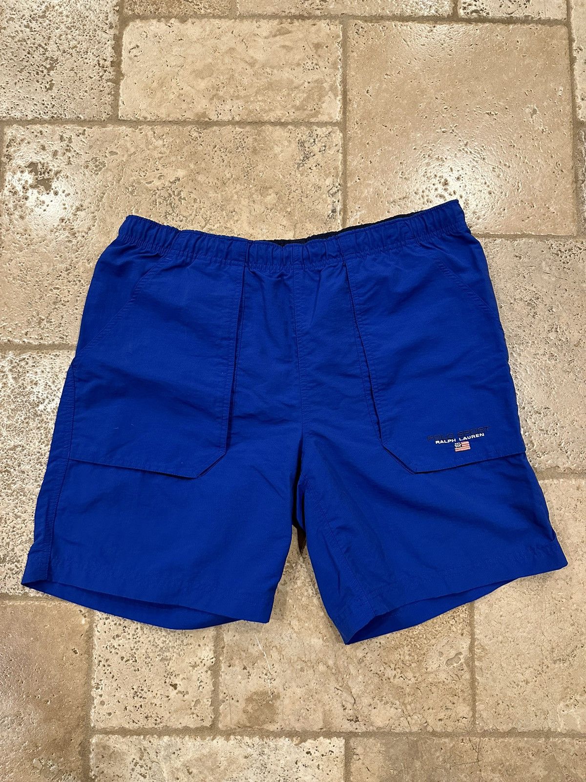 Polo Ralph Lauren Polo Ralph Lauren USA Blue Swim Trunk Shorts Size US 32 / EU 48 - 1 Thumbnail