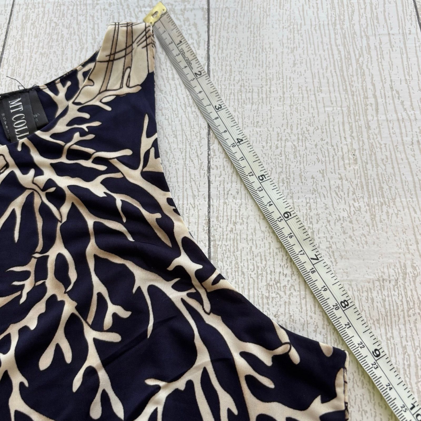 Other MT COLLECTION Navy Blue Nautical Print Maxi Dress Size Small Size S / US 4 / IT 40 - 4 Thumbnail