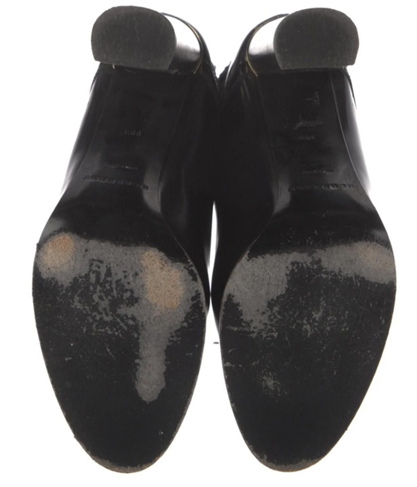 Burberry Burberry Black Patent Leather Boots - SIZE 8.5 Size US 8.5 / IT 38.5 - 5 Thumbnail