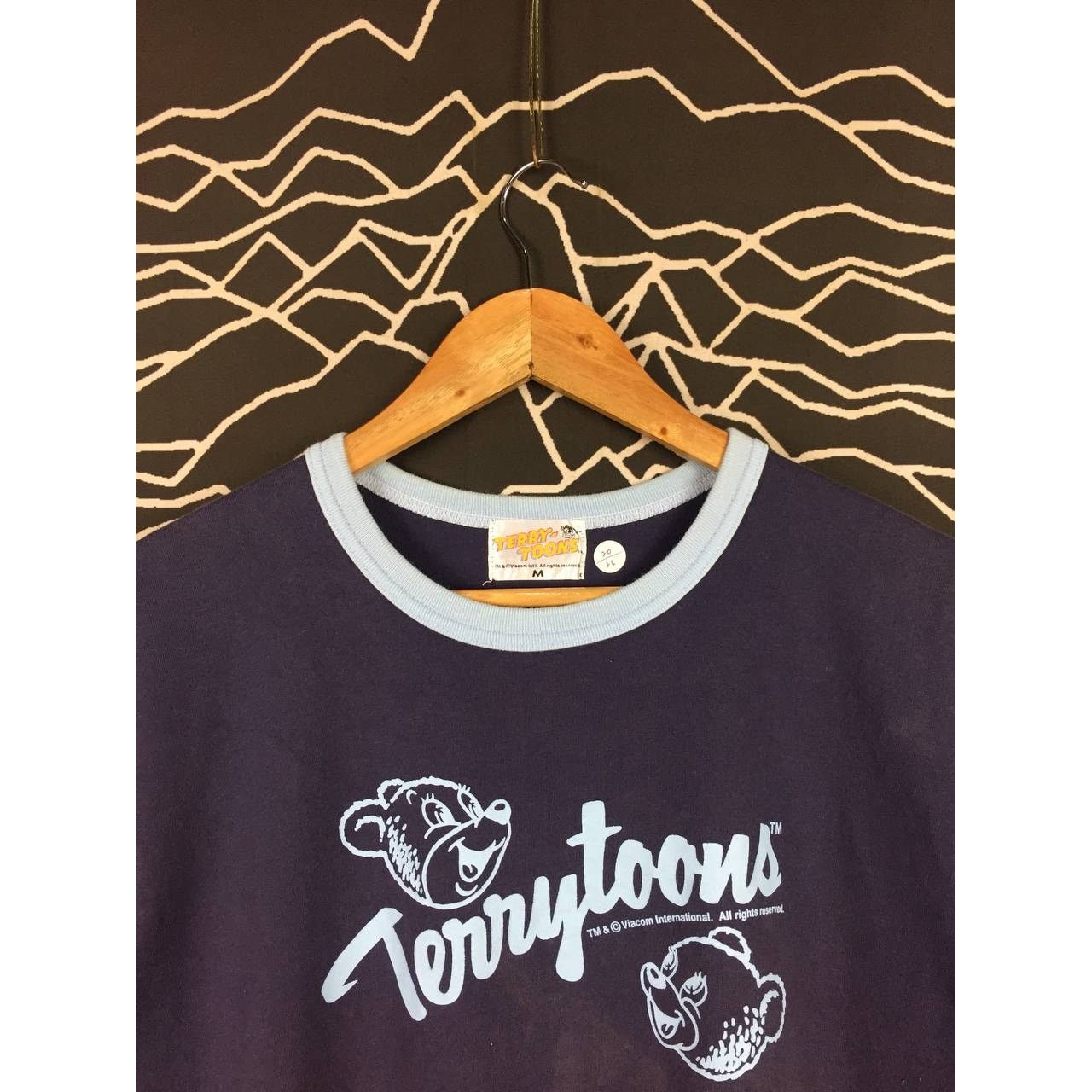 Cartoon Network × Vintage Vtg 90s Terry Toons The Cute Couple Of Cubs Ringer Tee Size US M / EU 48-50 / 2 - 3 Thumbnail
