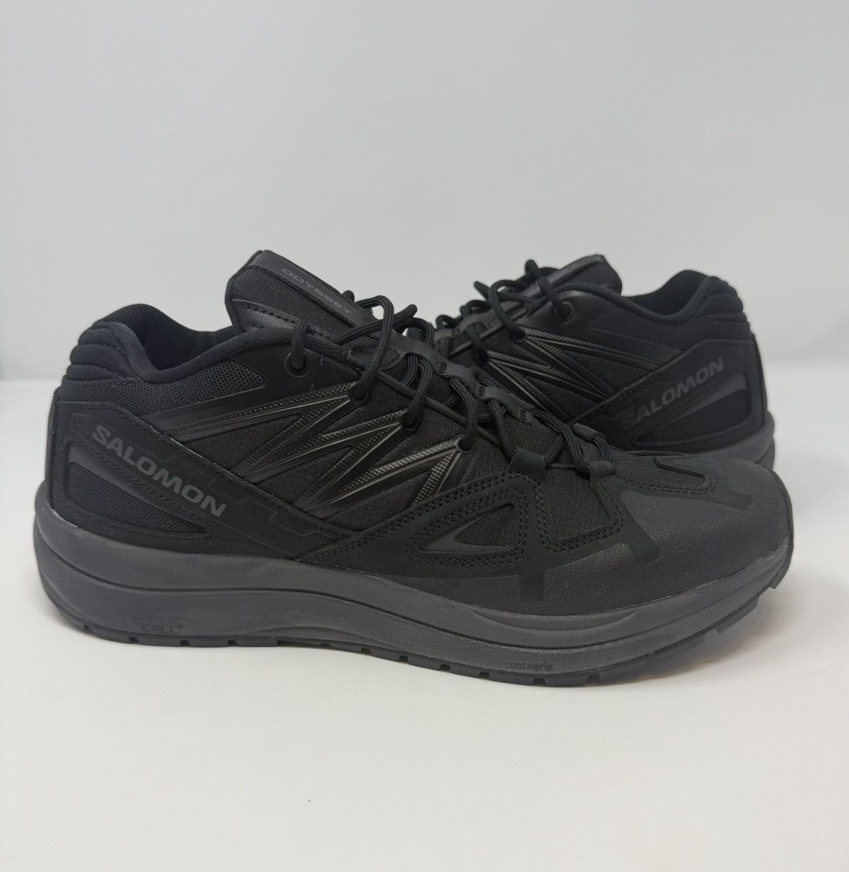 Salomon Salomon Odyssey 1 Advanced Leather Black Sneaker Size US 11 / EU 44 - 1 Thumbnail