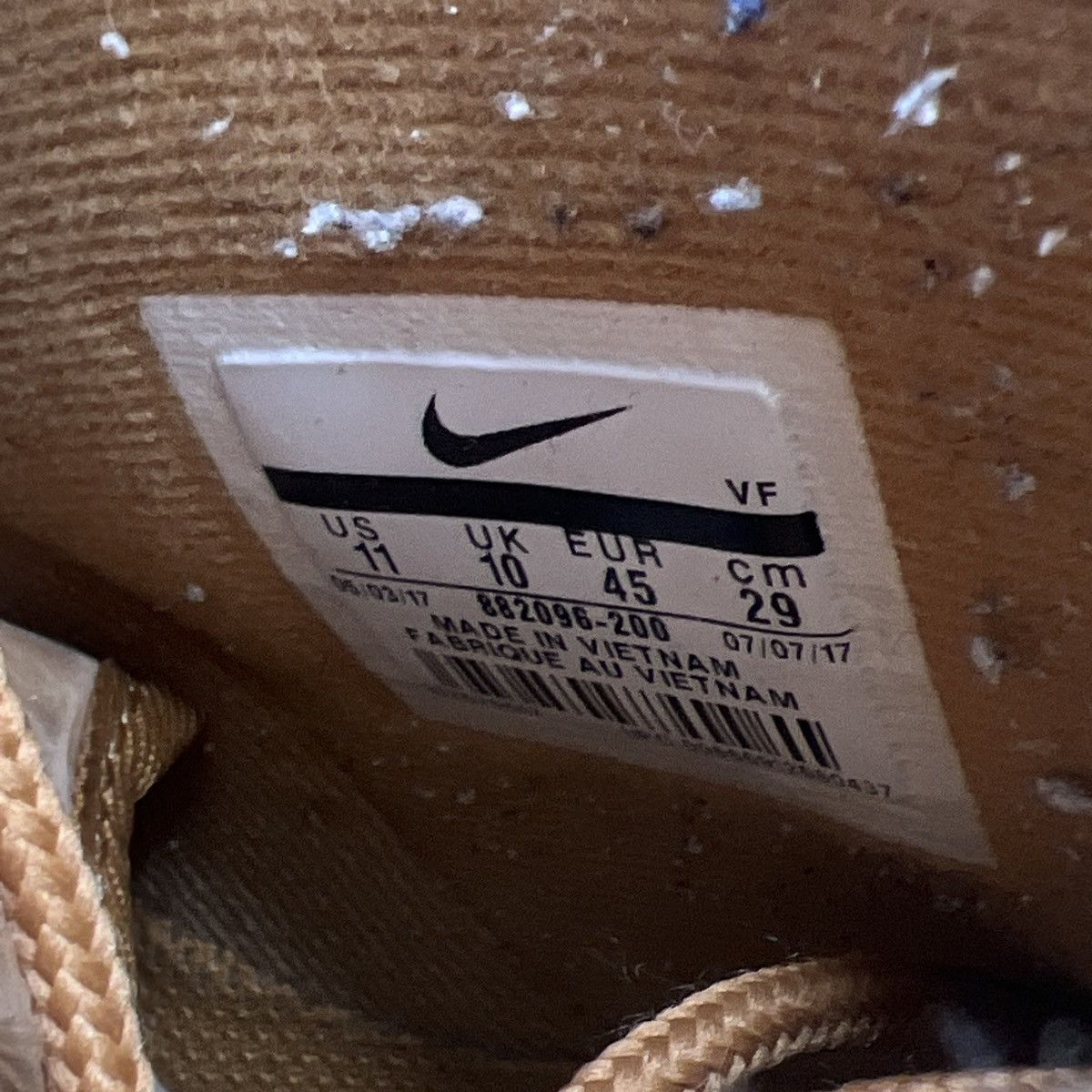 Nike Air Force 1 high 07 lv8 wb flax Size US 11 / EU 44 - 9 Thumbnail