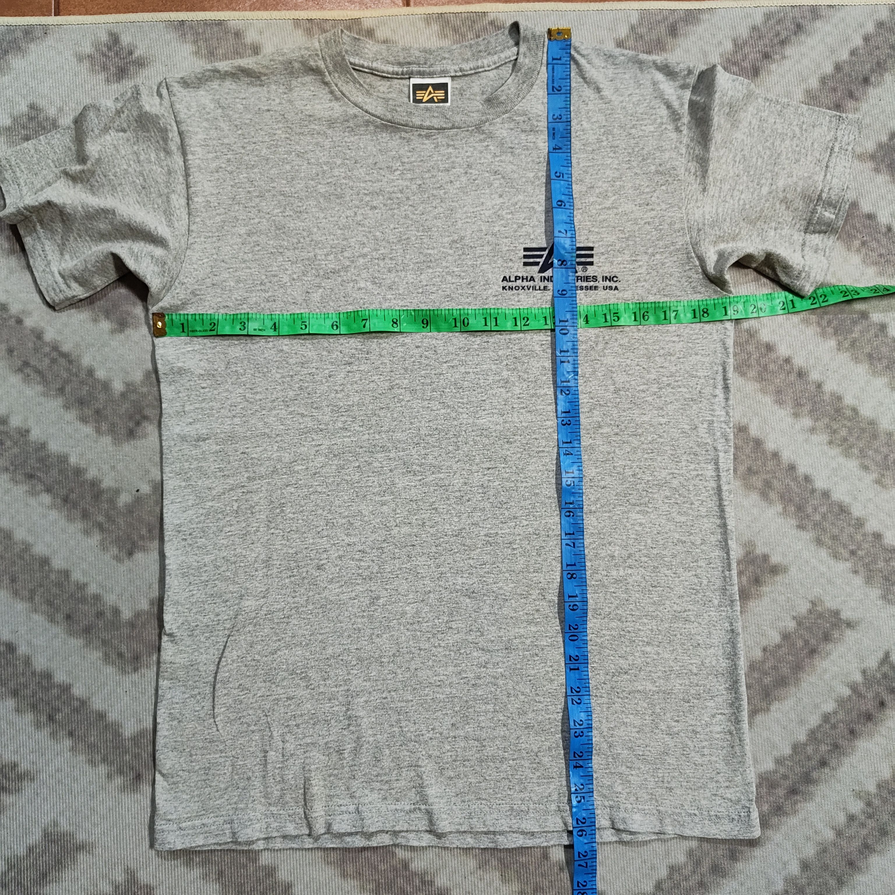 Alpha Industries Vintage Y2K ALPHA INDUSTRIES Backhit Tshirt Size US M / EU 48-50 / 2 - 7 Thumbnail