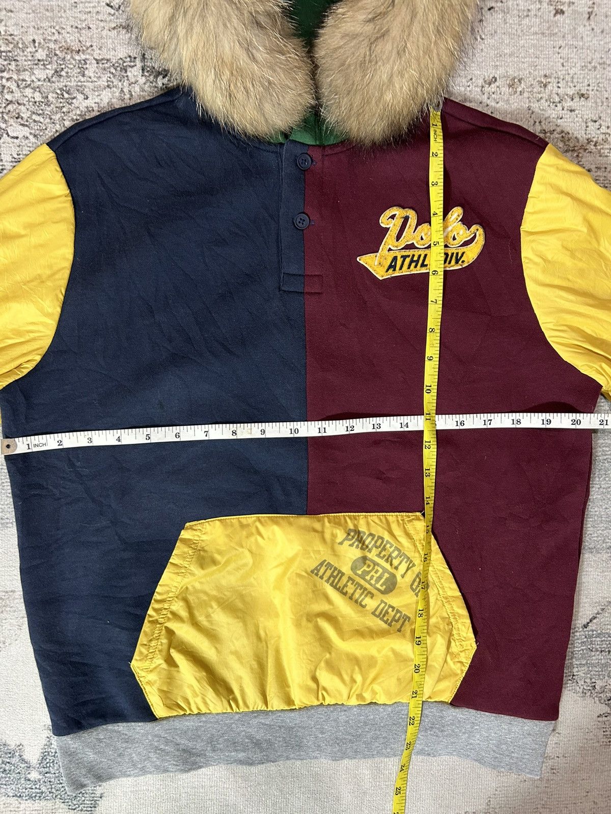 If Six Was Nine Polo Ralph Lauren Fur Hoodie IfSixWasNine LGB style Size US M / EU 48-50 / 2 - 3 Thumbnail