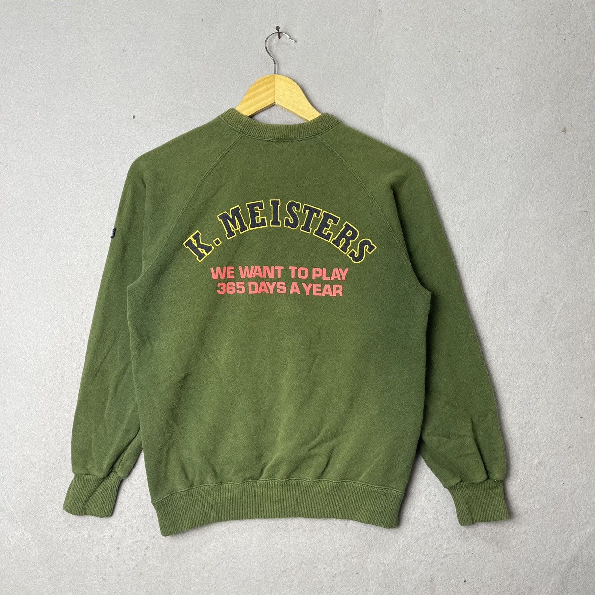 Vintage Vintage K. Meisters Japanese Sweatshirt Size US S / EU 44-46 / 1 - 1 Thumbnail