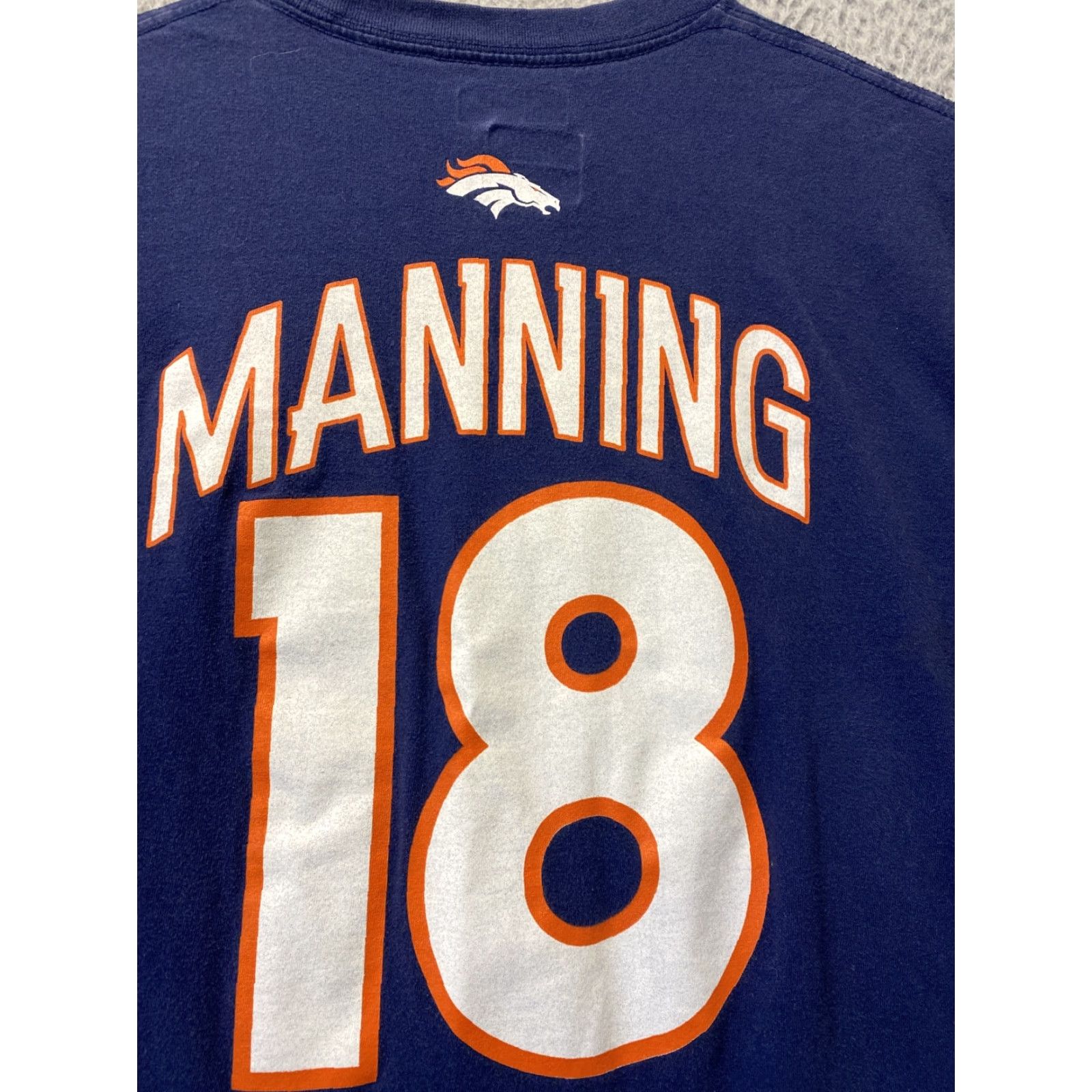 NFL NFL Broncos Butterfly T Shirt Black Legends Never Die Mens Size L Size US L / EU 52-54 / 3 - 8 Thumbnail