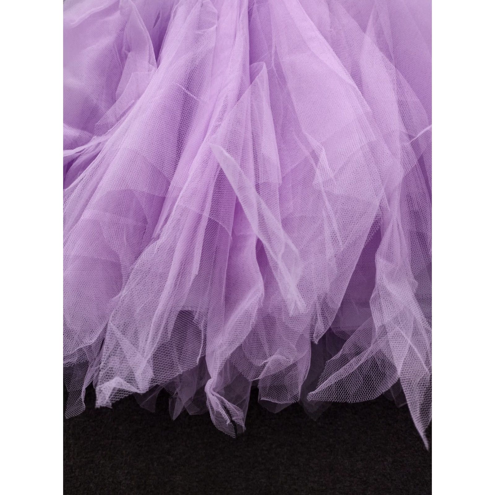 Vintage Women's Tutu Skirt Purple Short Party Dancing Ballet Costume Tulle Size 42" / US 20 - 7 Thumbnail