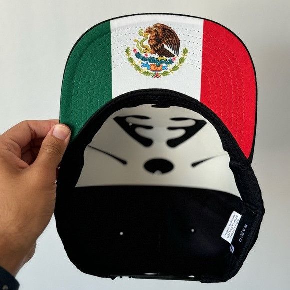 Other BRAND NEW MEXICO EMBROIDERED PATCH BLACK FLAT BILL SNAPBACK Size ONE SIZE - 3 Thumbnail