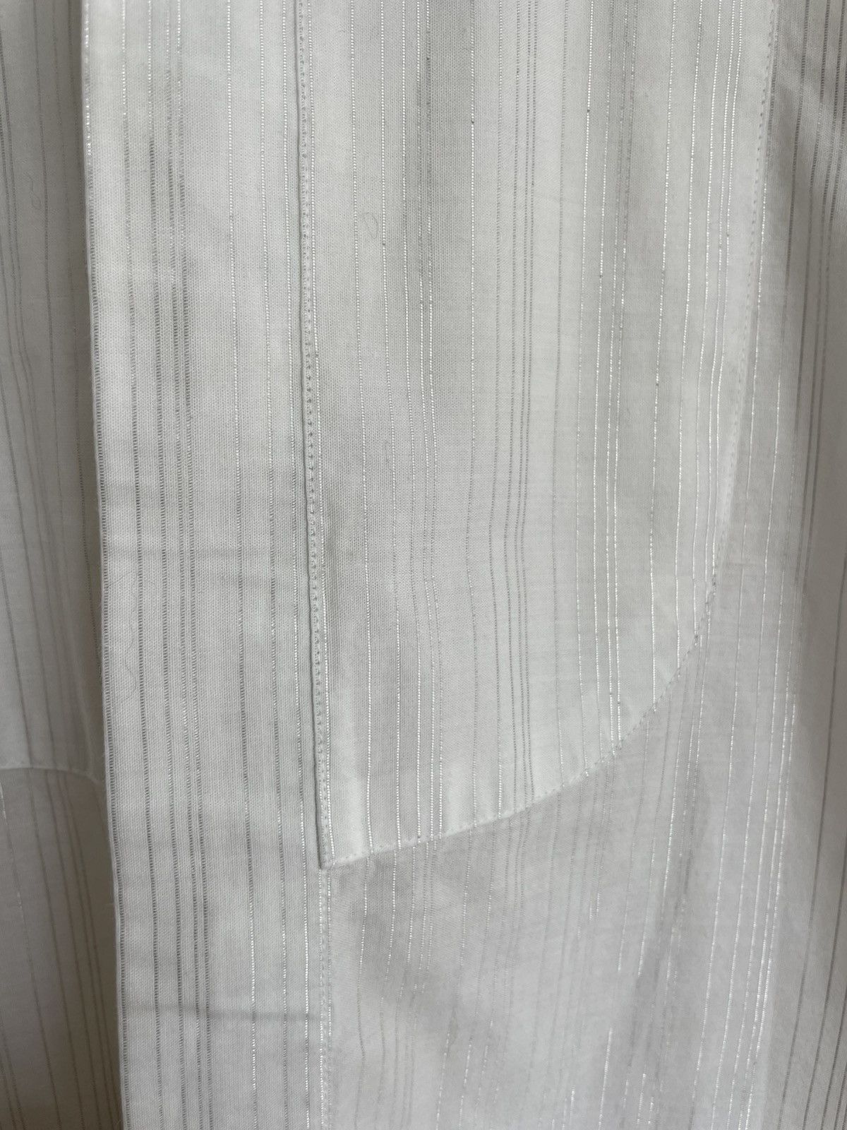 Ozwald Boateng Refined Ozwald Boateng Shirt with Silver Pinstripe Size 42R - 4 Thumbnail