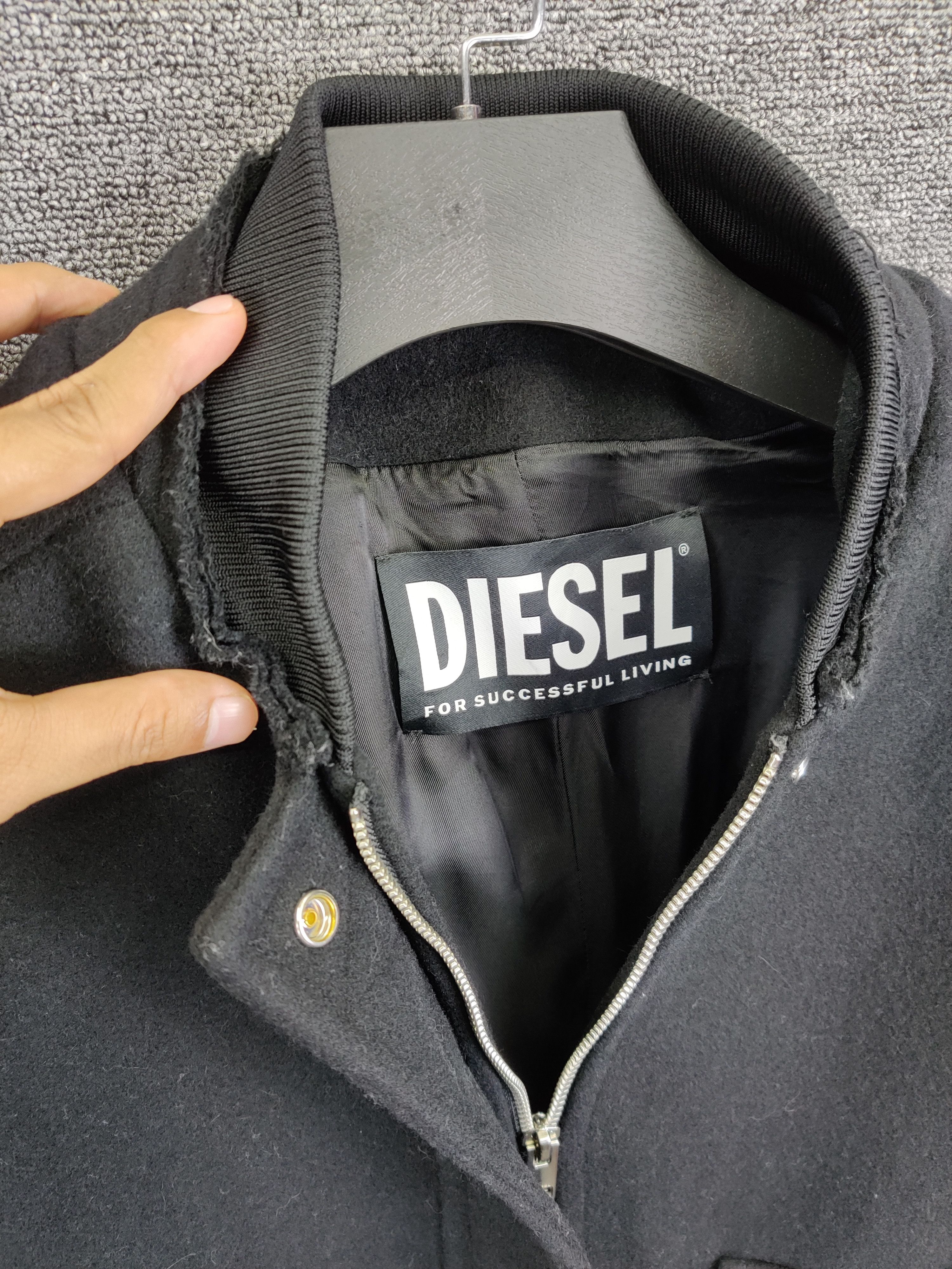 Diesel Vintage Diesel Wool Thick Coat Size US XS / EU 42 / 0 - 3 Thumbnail