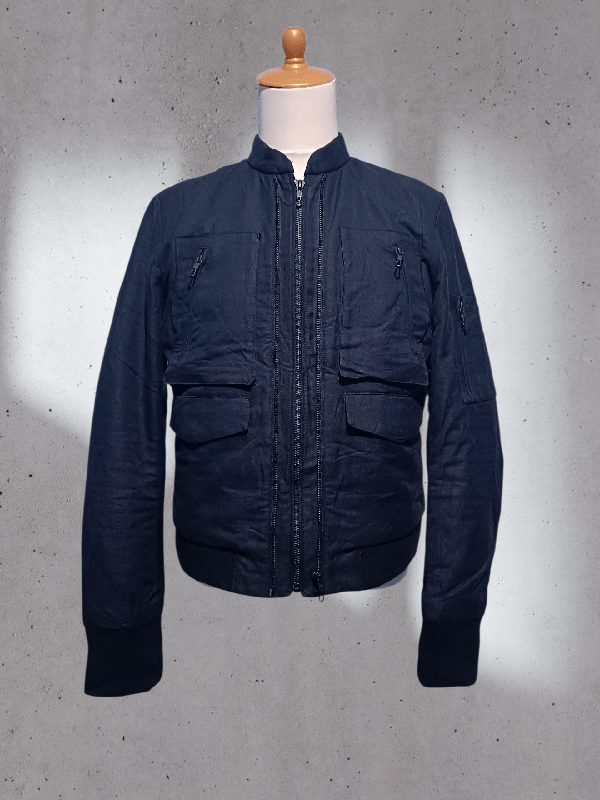 Dirain Dirain Bomber Jacket Double Zip 4 Pocket Undercover Style Size US L / EU 52-54 / 3 - 1 Thumbnail